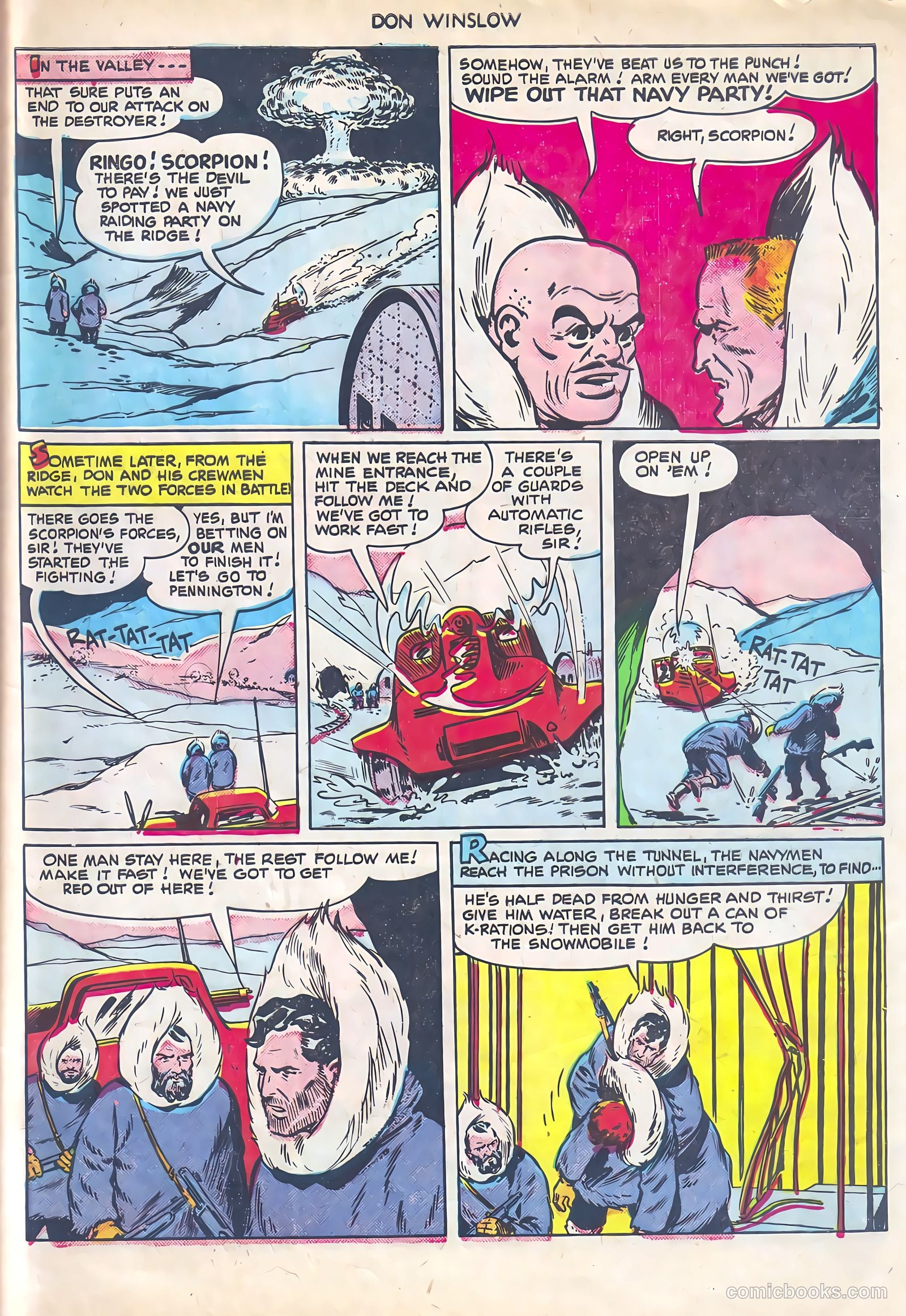 Don Winslow of the Navy #67 (1951) — page 33 of 36
