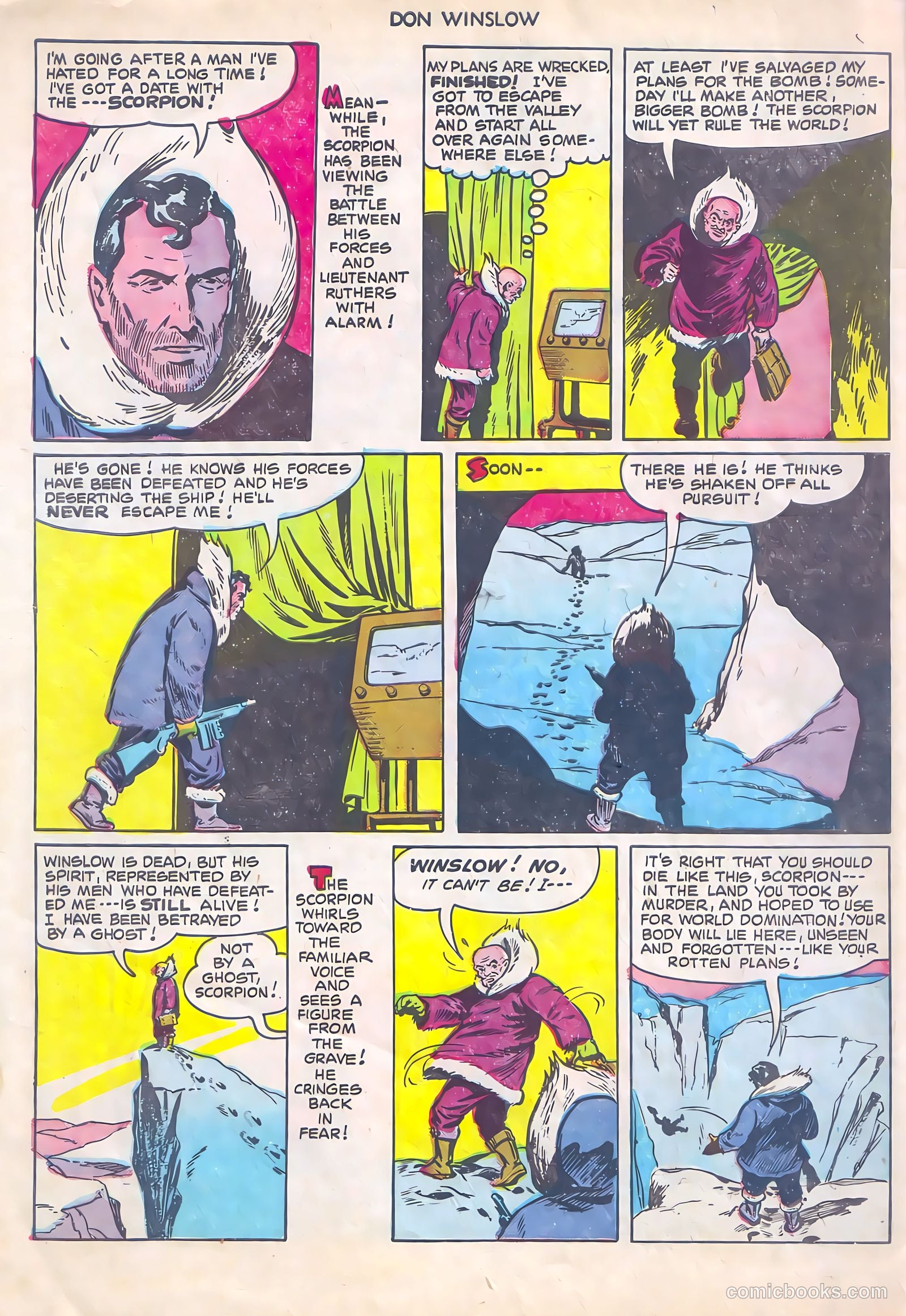Don Winslow of the Navy #67 (1951) — page 34 of 36