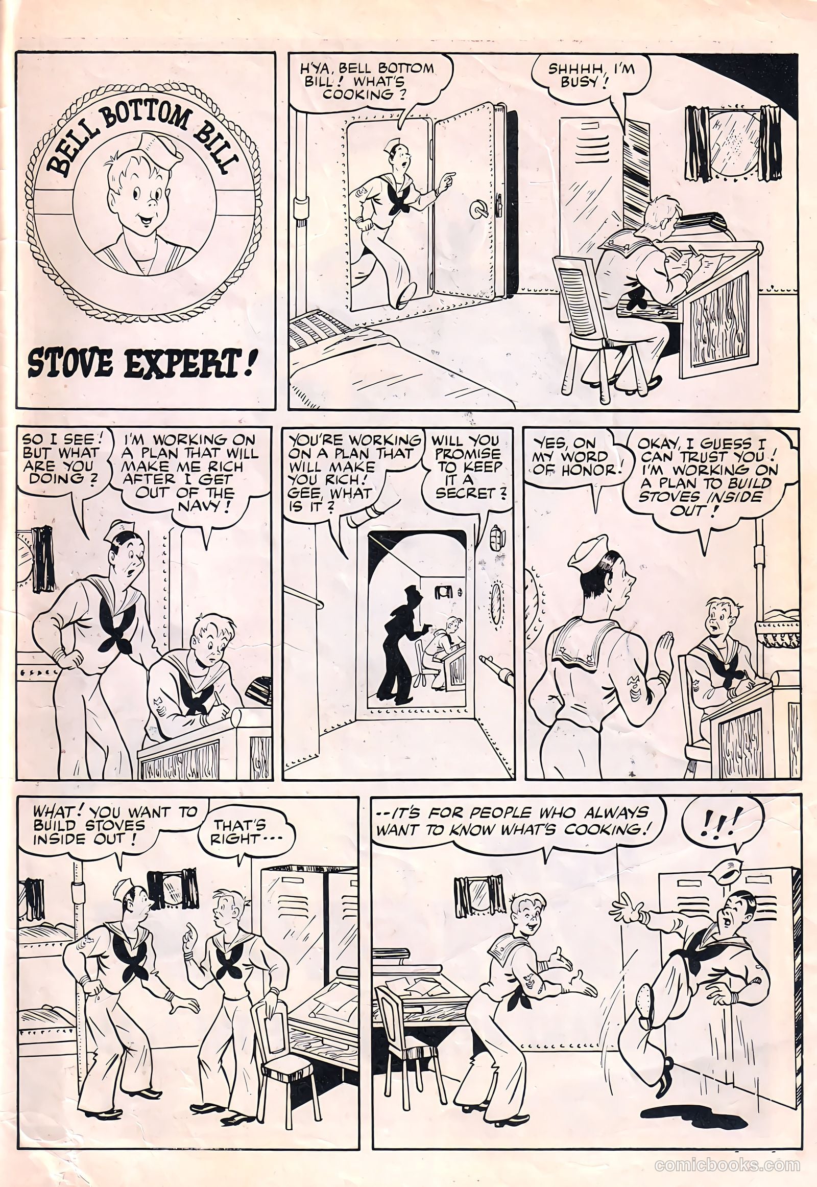 Don Winslow of the Navy #67 (1951) — page 35 of 36