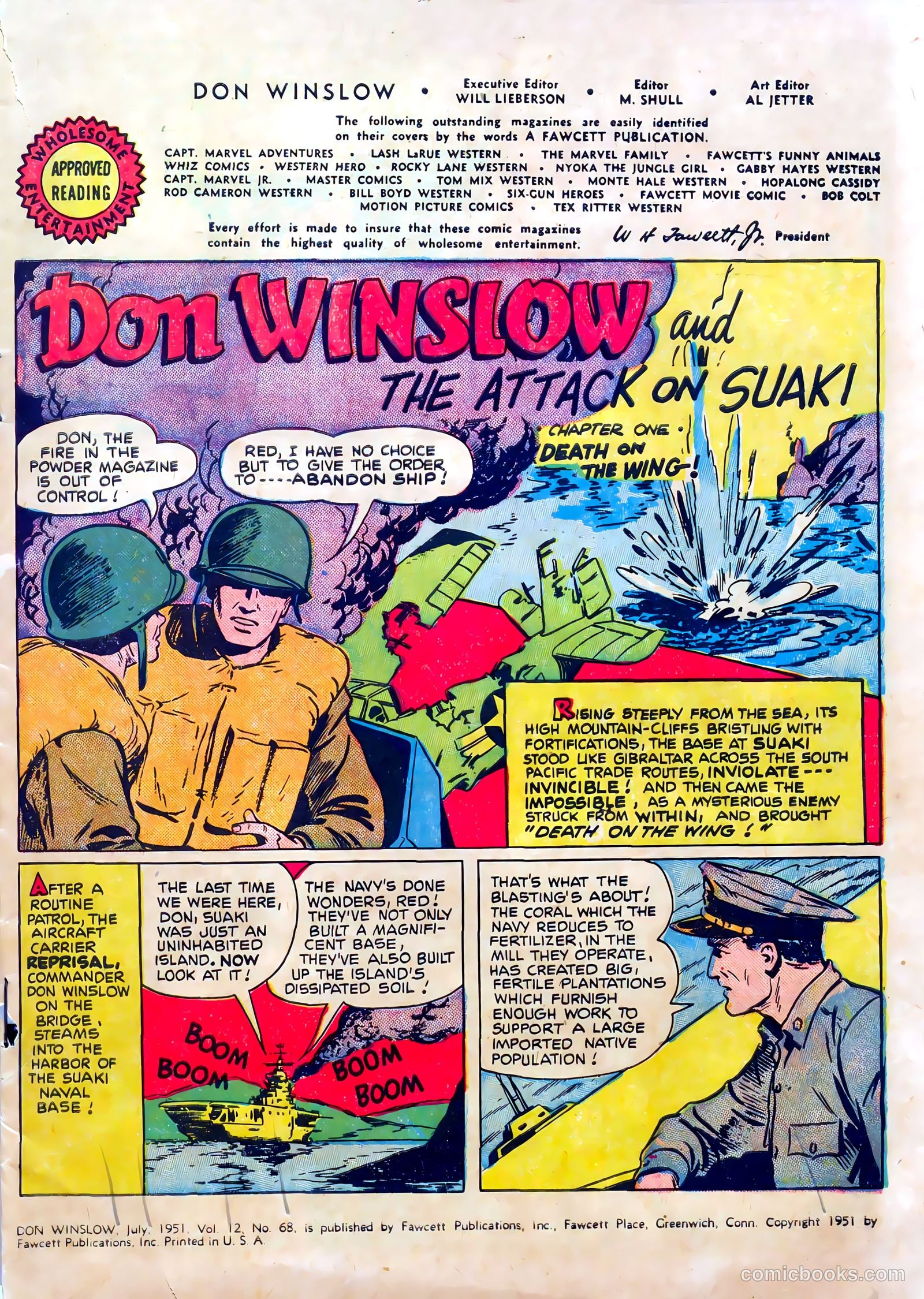 Don Winslow of the Navy #68 (1951) — page 3 of 36