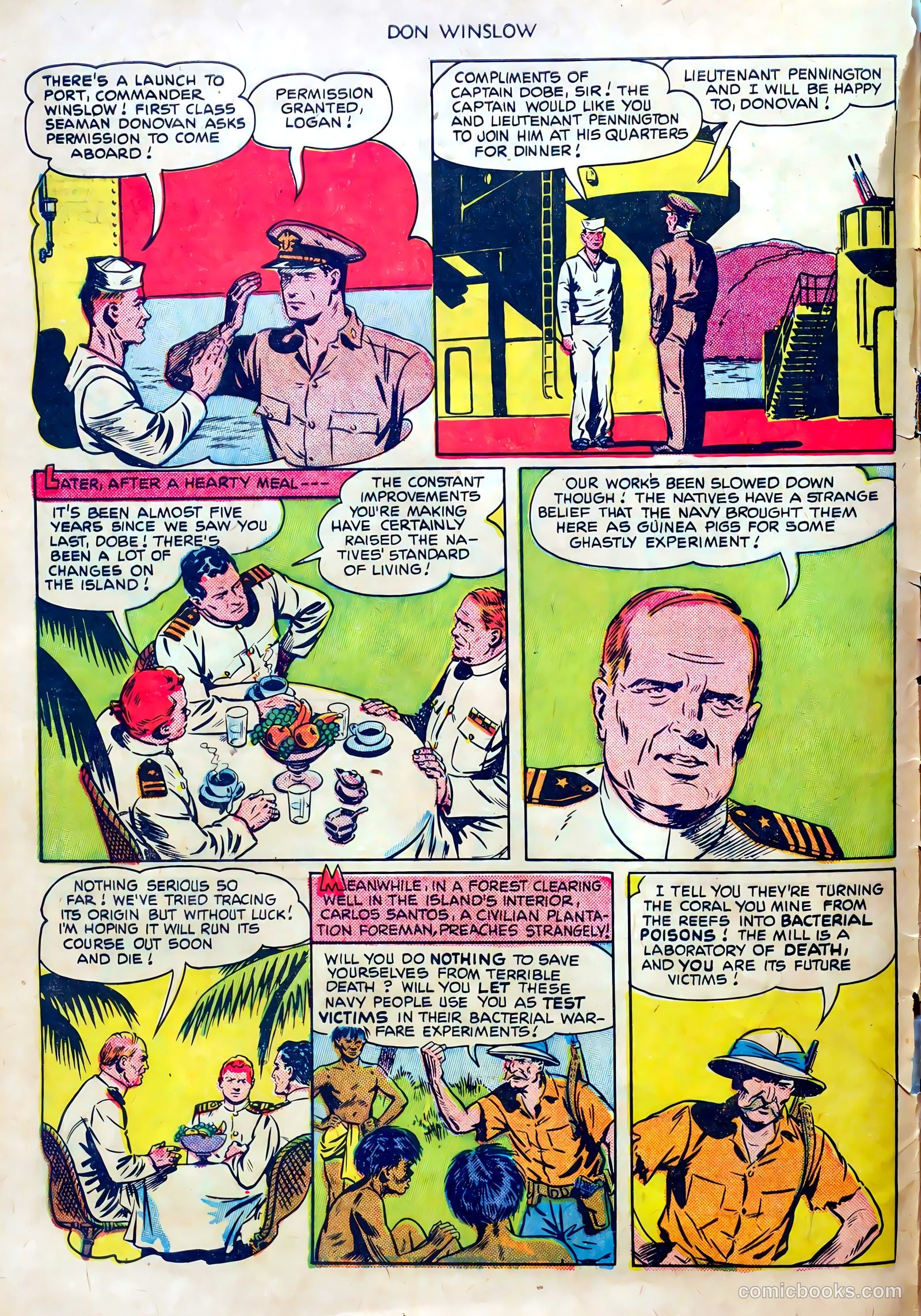 Don Winslow of the Navy #68 (1951) — page 4 of 36