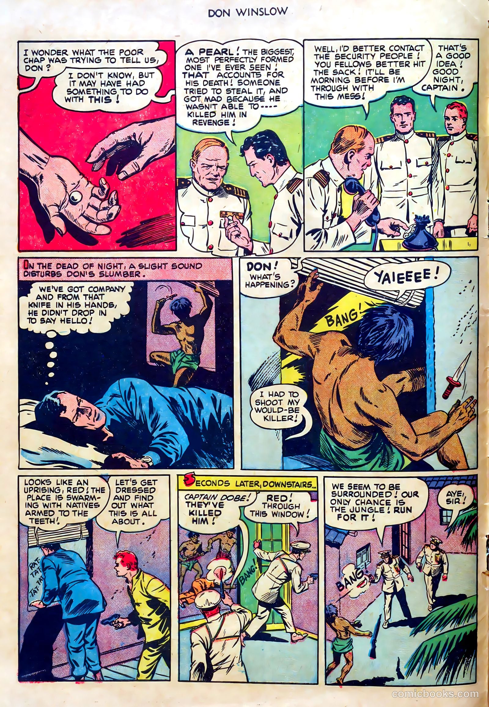 Don Winslow of the Navy #68 (1951) — page 6 of 36