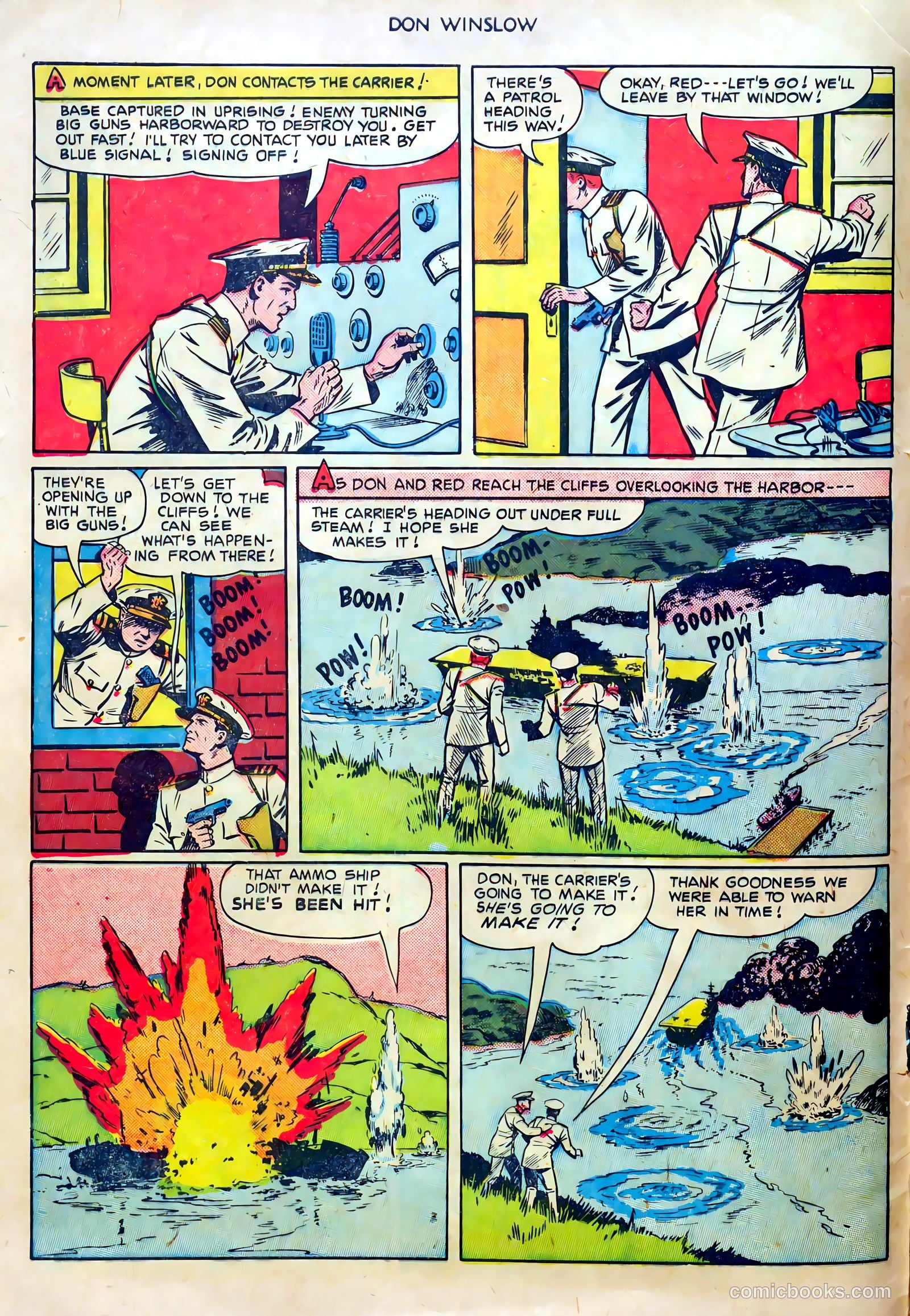 Don Winslow of the Navy #68 (1951) — page 8 of 36