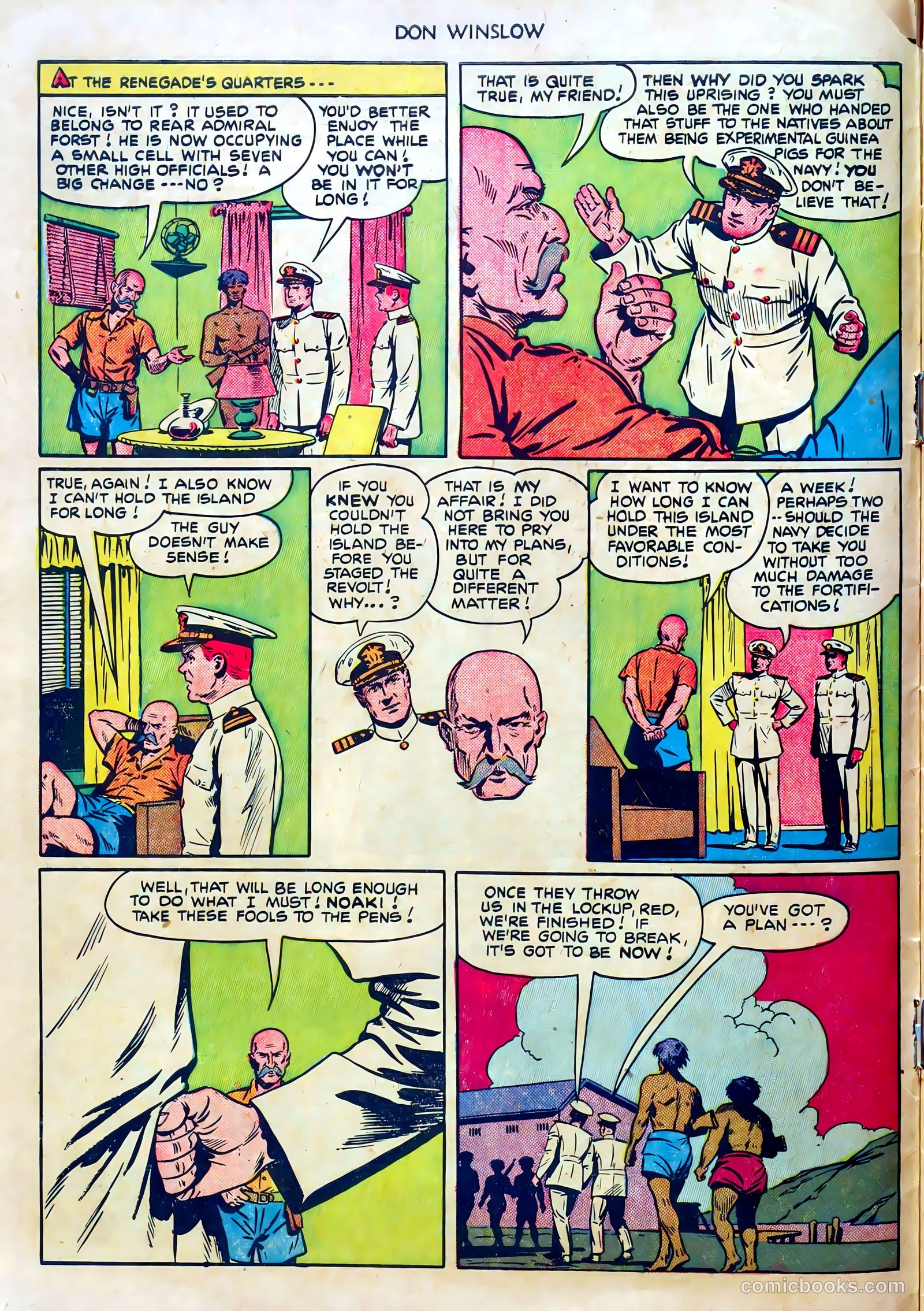Don Winslow of the Navy #68 (1951) — page 10 of 36