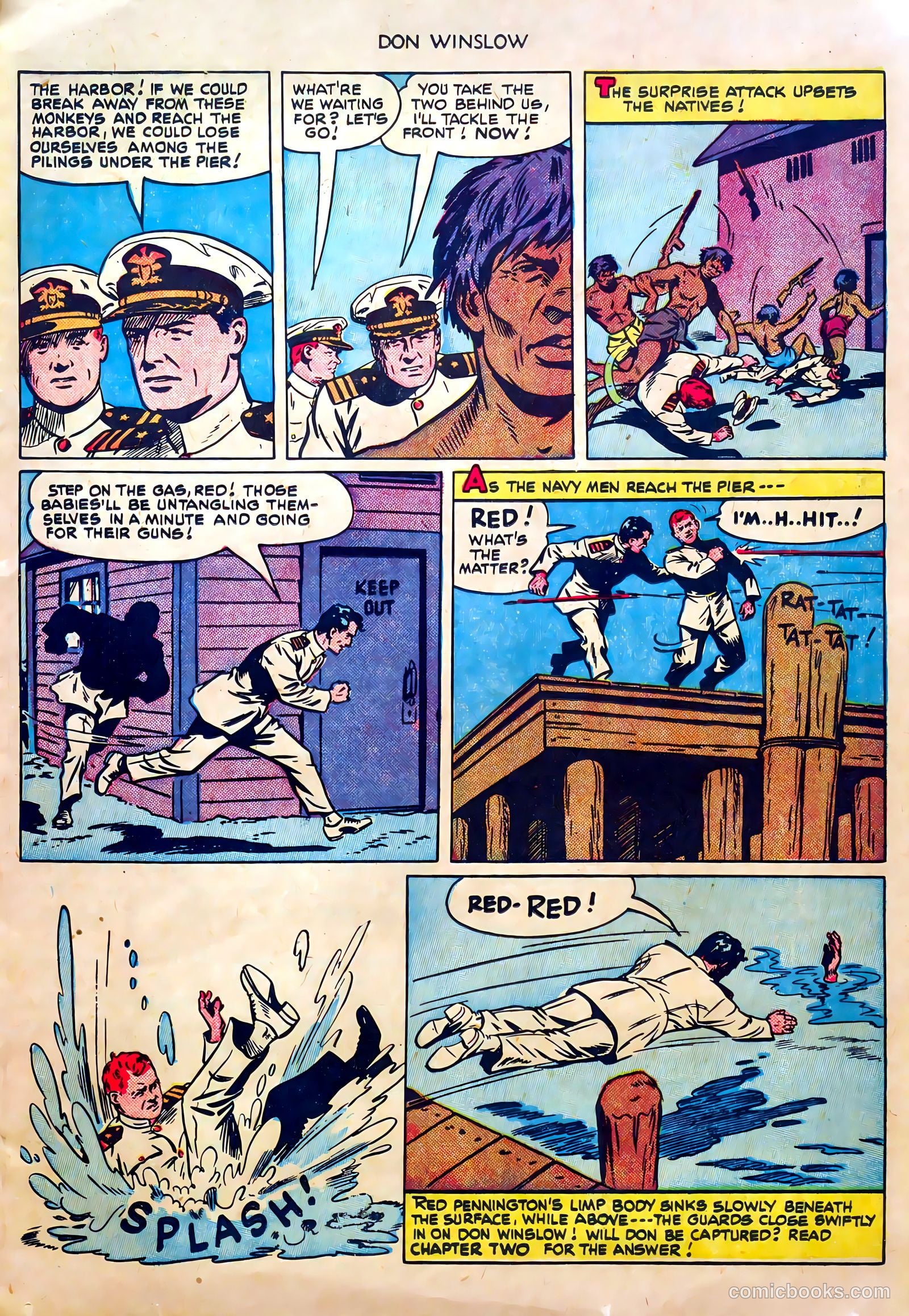 Don Winslow of the Navy #68 (1951) — page 11 of 36