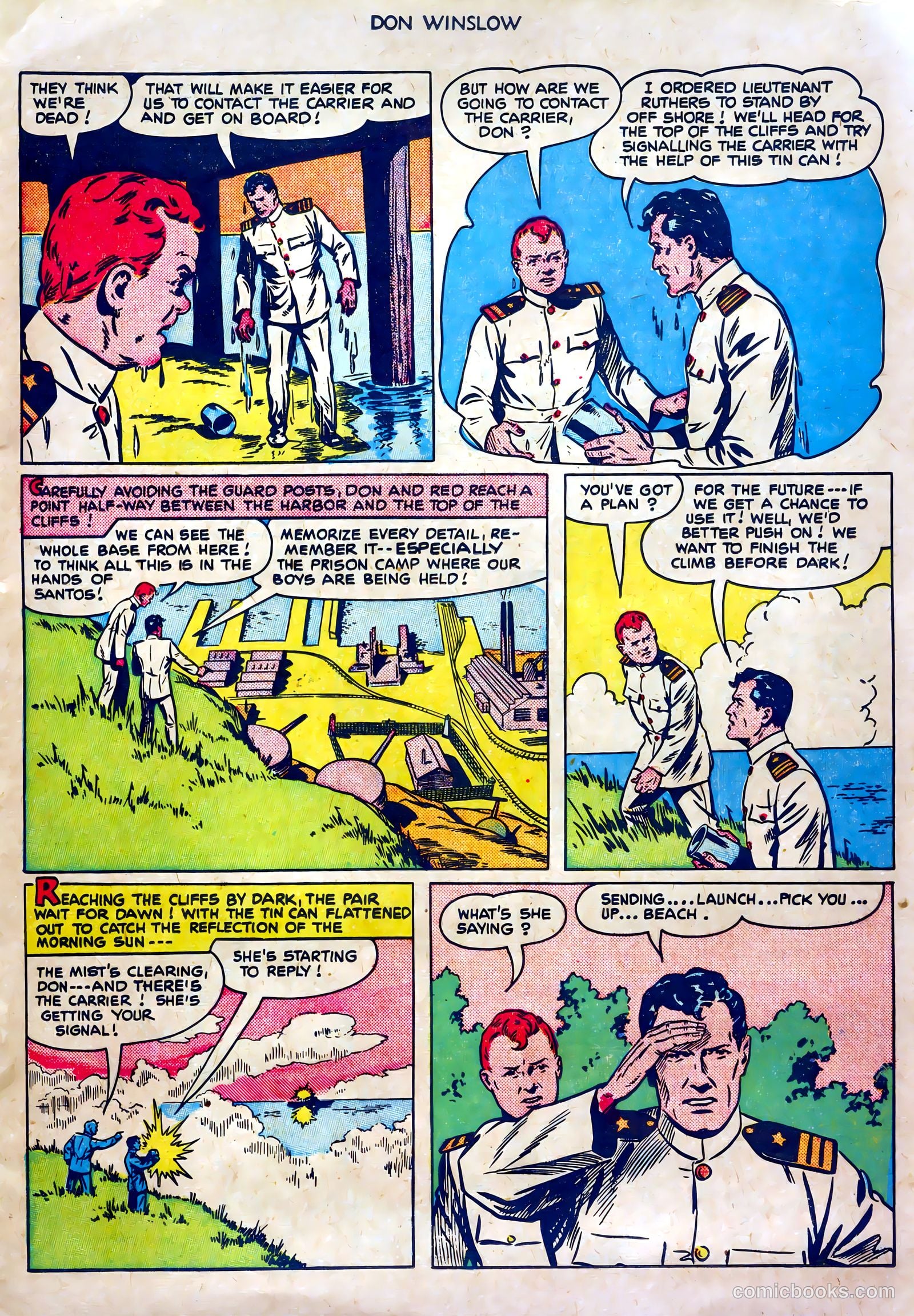 Don Winslow of the Navy #68 (1951) — page 15 of 36