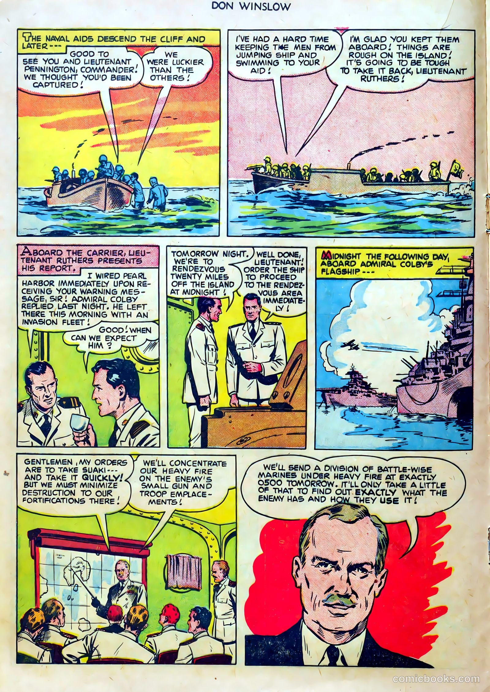Don Winslow of the Navy #68 (1951) — page 16 of 36