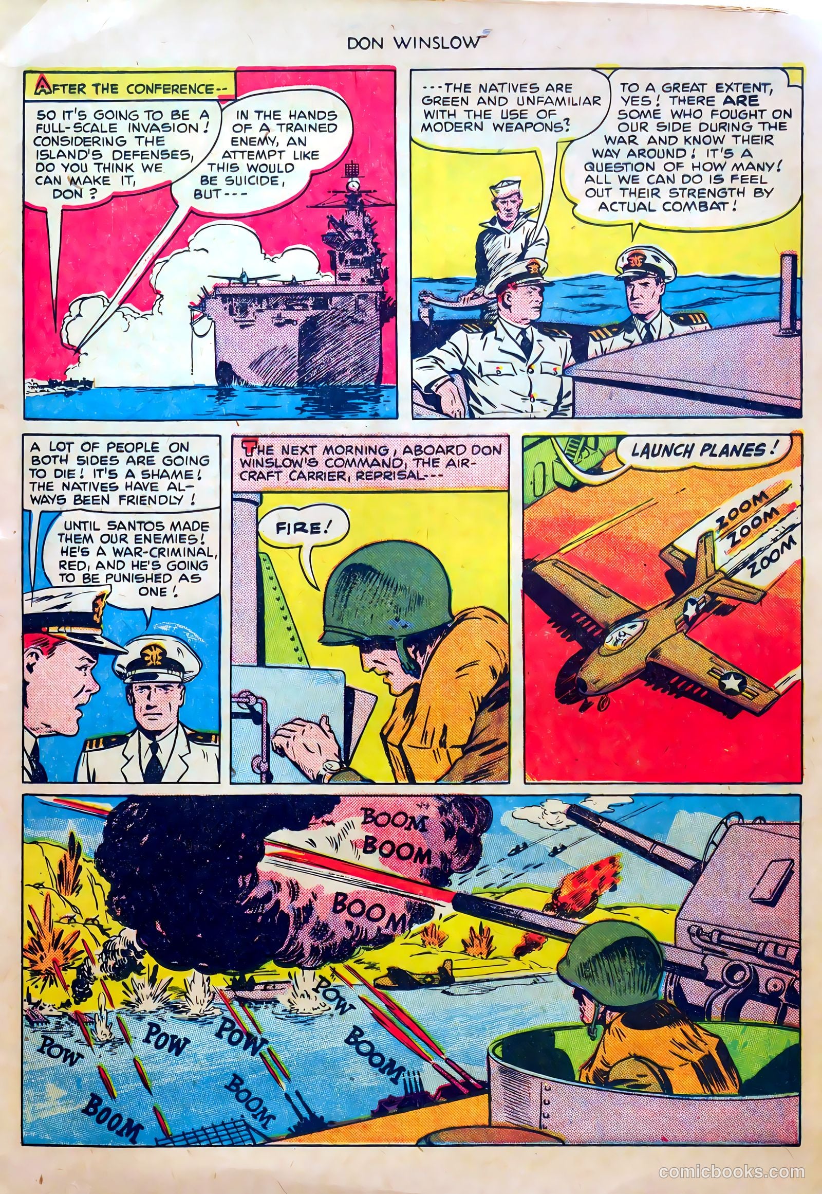 Don Winslow of the Navy #68 (1951) — page 17 of 36