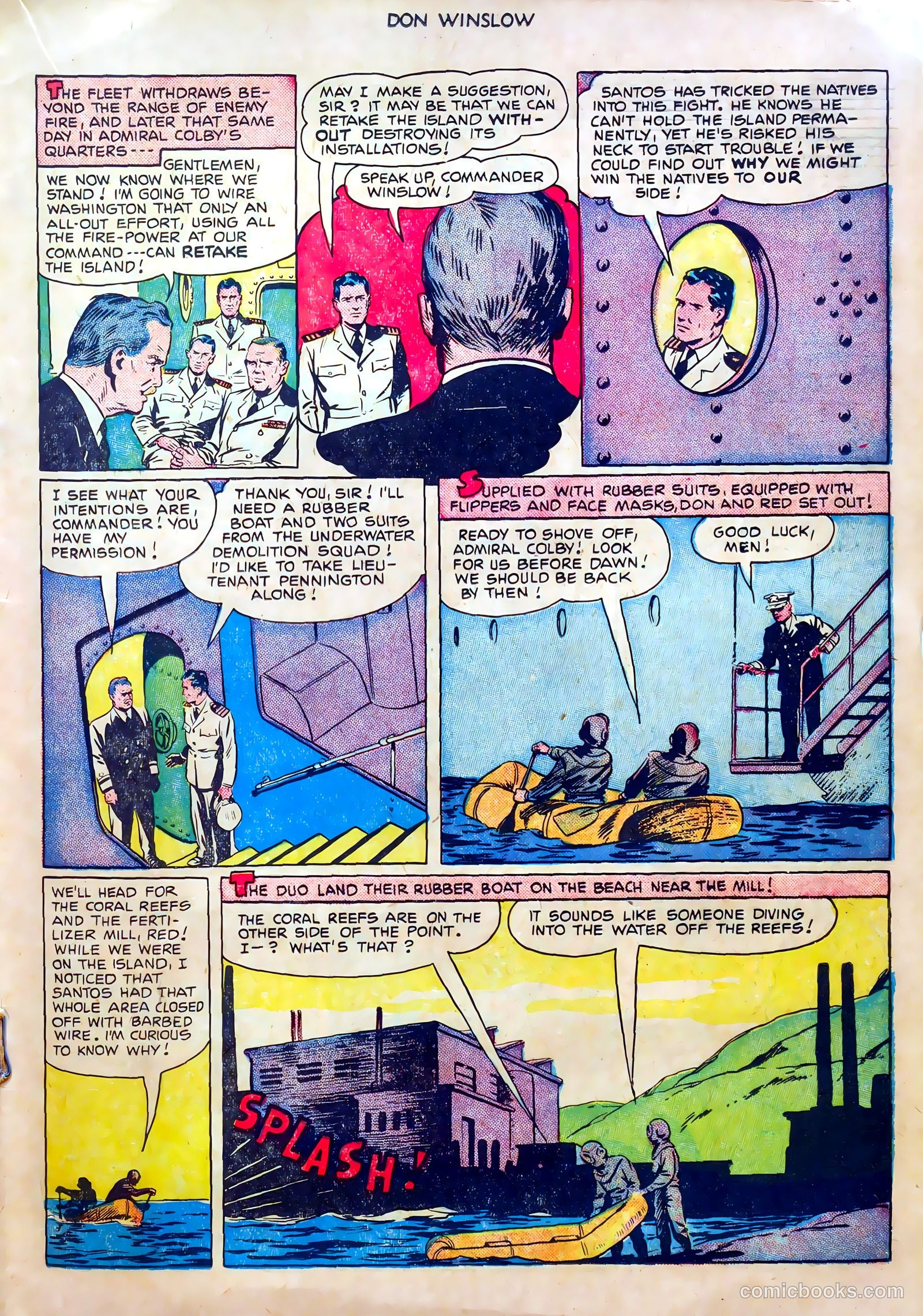 Don Winslow of the Navy #68 (1951) — page 19 of 36