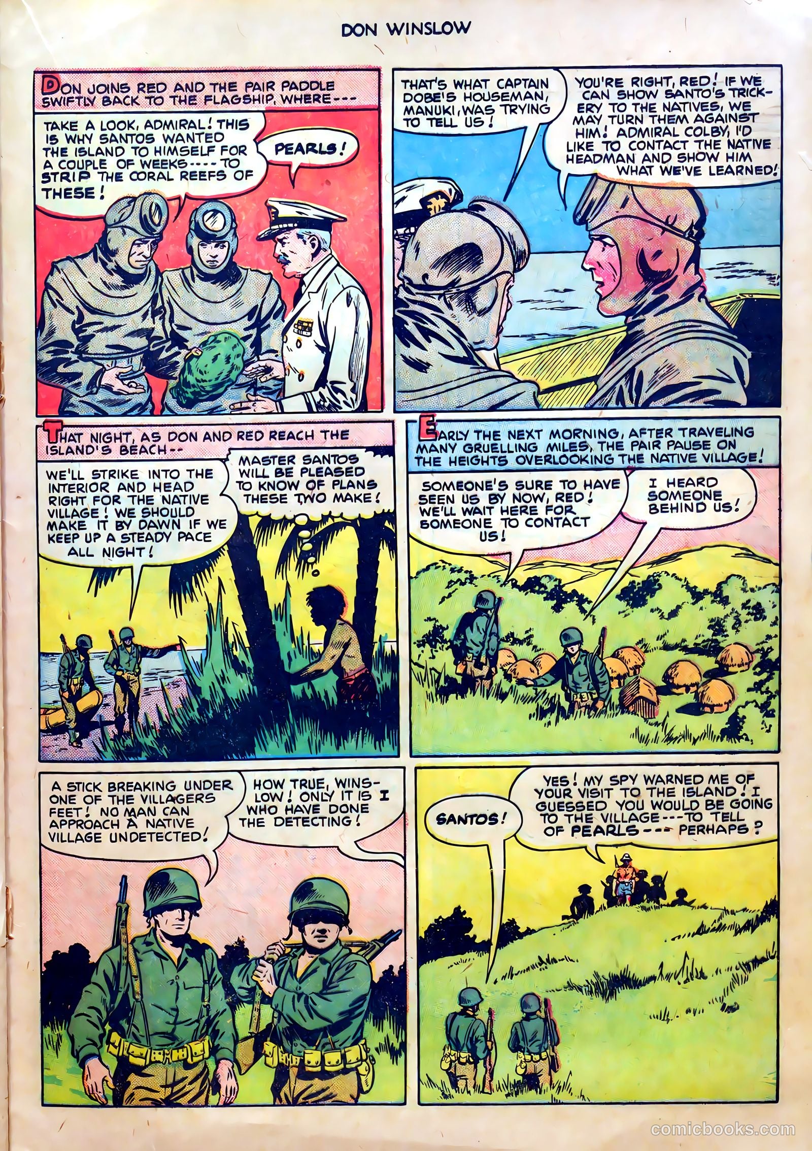 Don Winslow of the Navy #68 (1951) — page 21 of 36