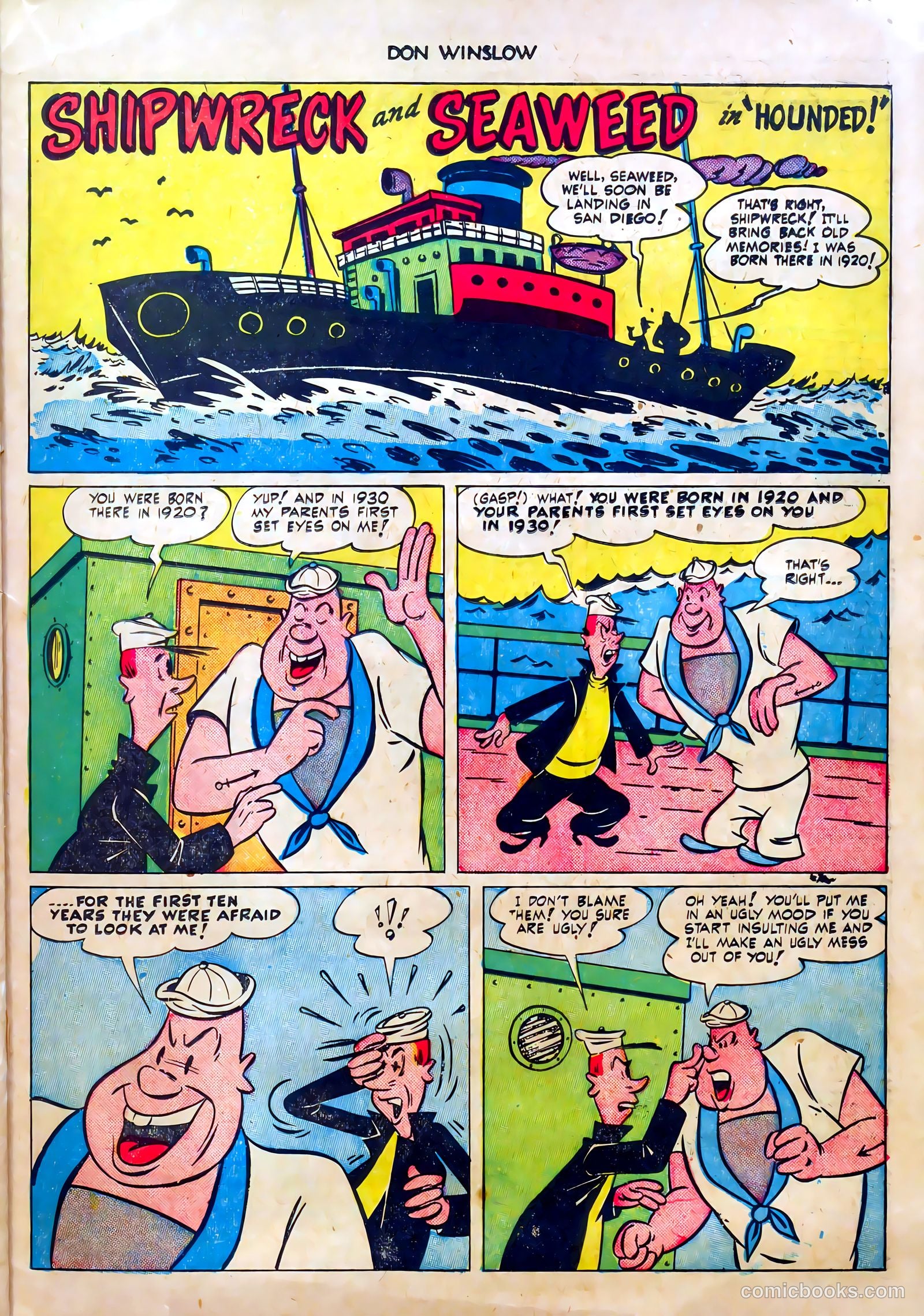 Don Winslow of the Navy #68 (1951) — page 23 of 36
