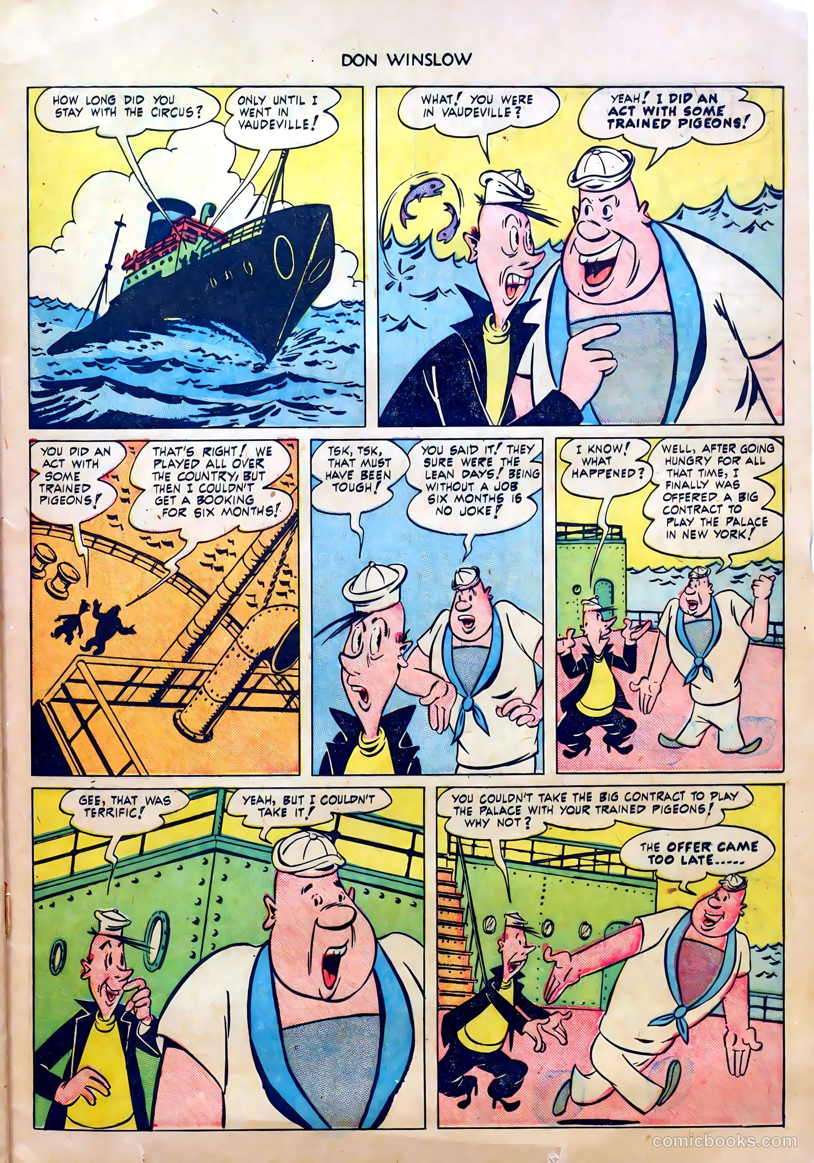 Don Winslow of the Navy #68 (1951) — page 25 of 36