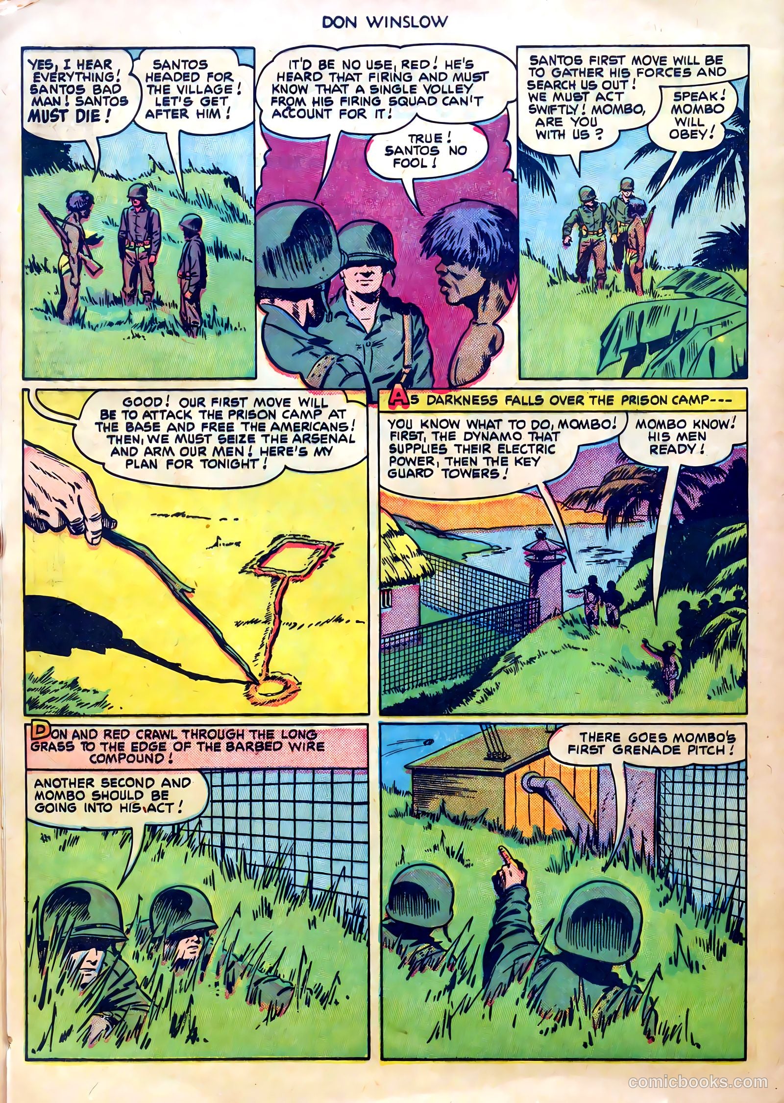 Don Winslow of the Navy #68 (1951) — page 28 of 36