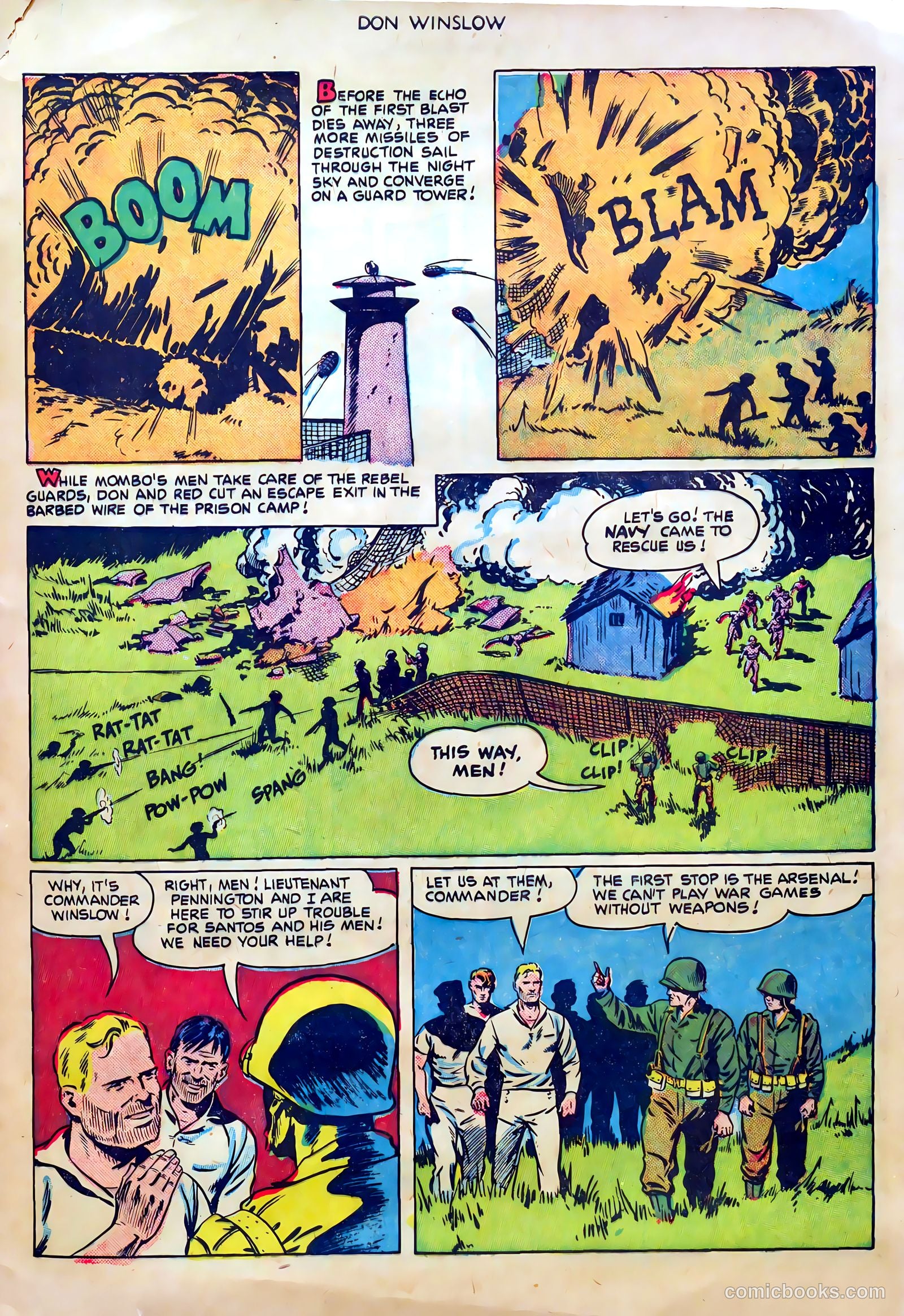 Don Winslow of the Navy #68 (1951) — page 29 of 36