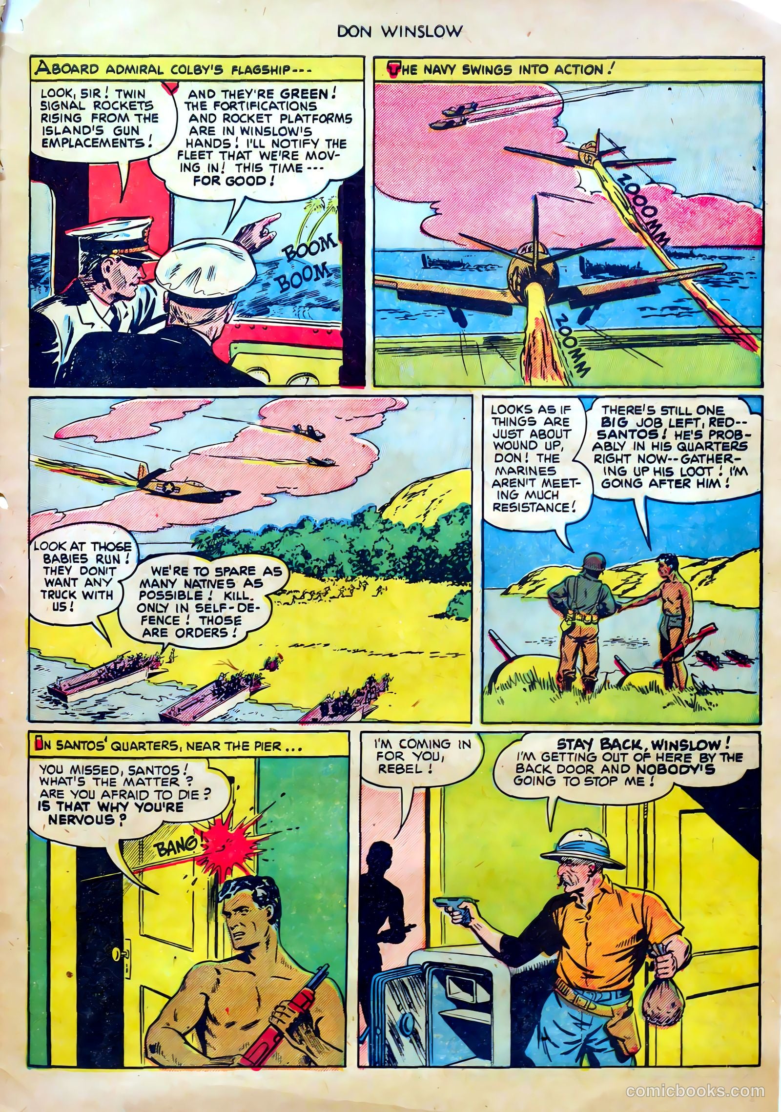 Don Winslow of the Navy #68 (1951) — page 33 of 36