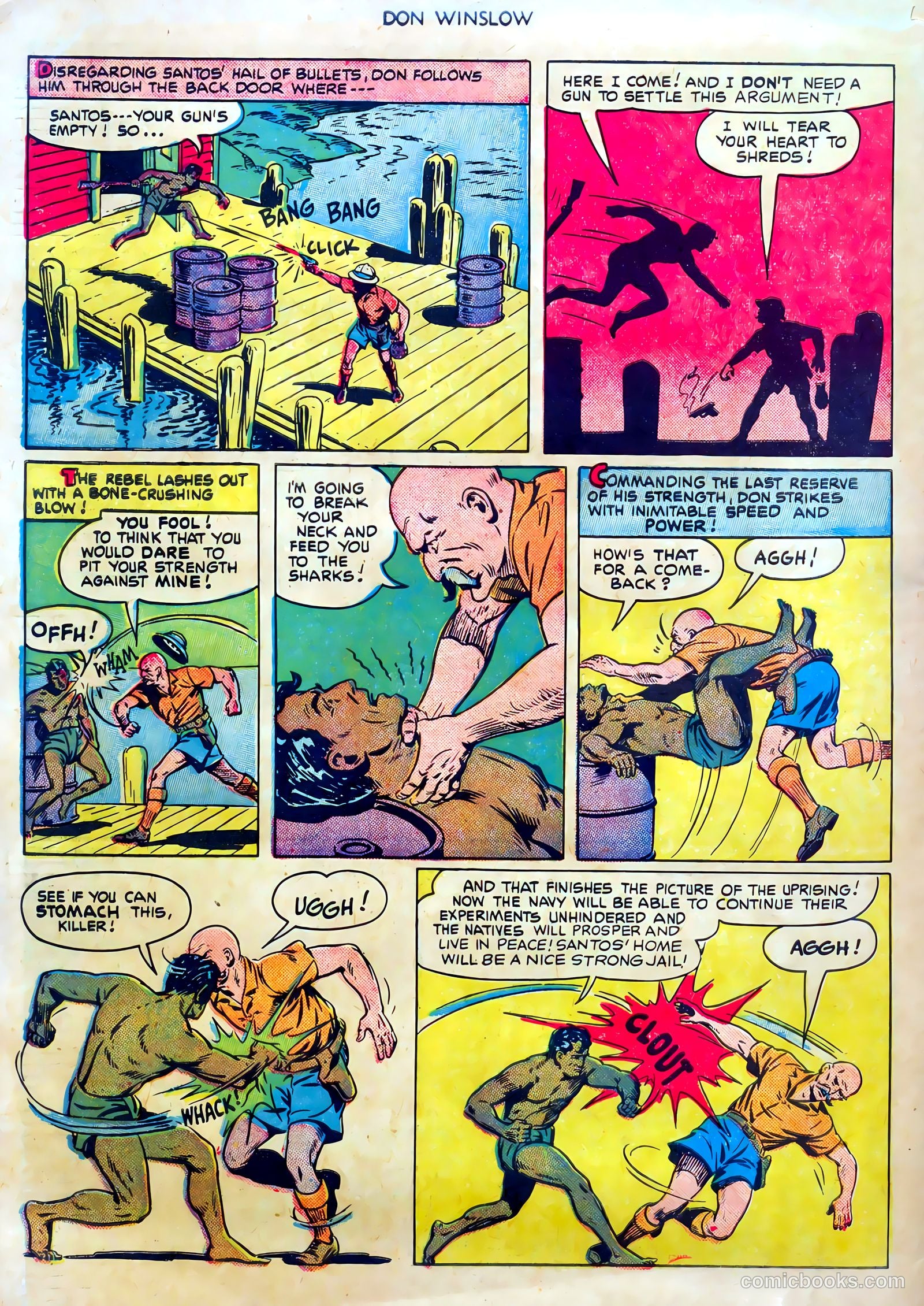 Don Winslow of the Navy #68 (1951) — page 34 of 36