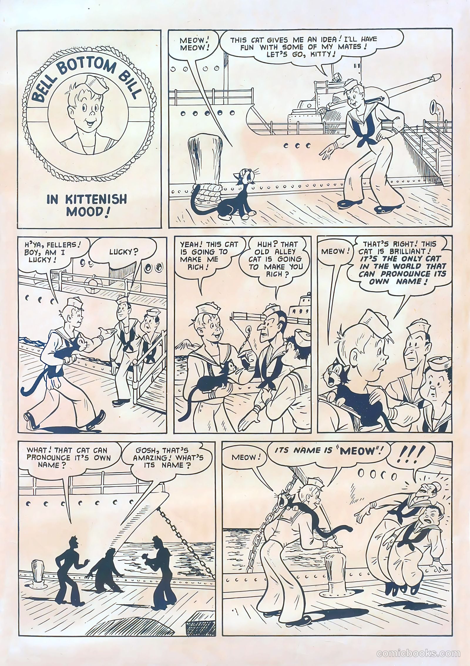 Don Winslow of the Navy #68 (1951) — page 35 of 36