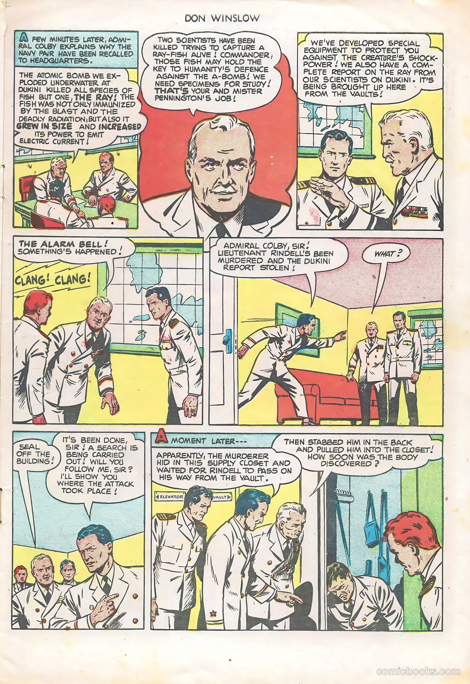 Don Winslow of the Navy #69 (1951) — page 5 of 36