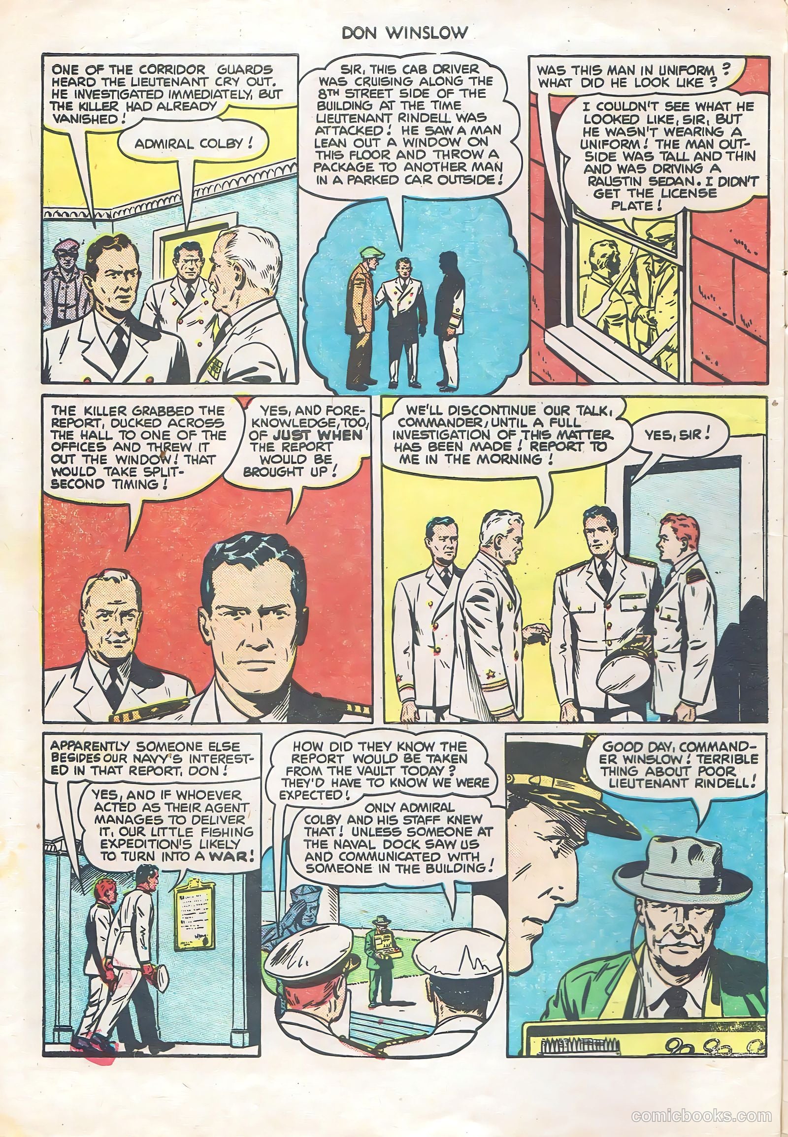 Don Winslow of the Navy #69 (1951) — page 6 of 36