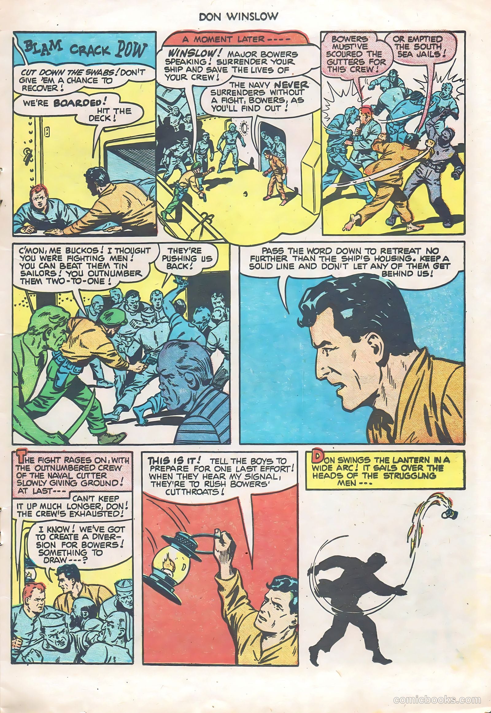 Don Winslow of the Navy #69 (1951) — page 15 of 36