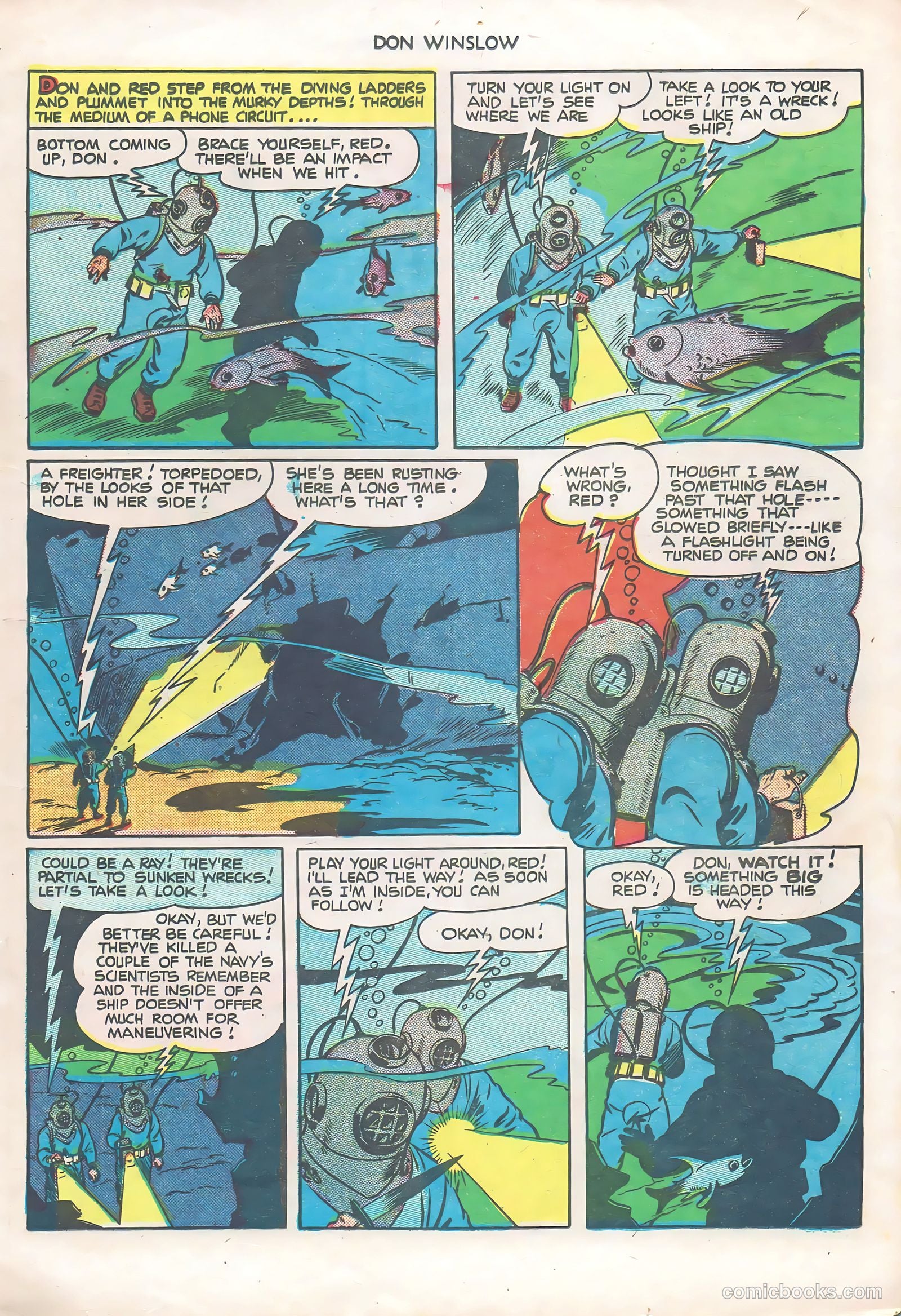 Don Winslow of the Navy #69 (1951) — page 17 of 36
