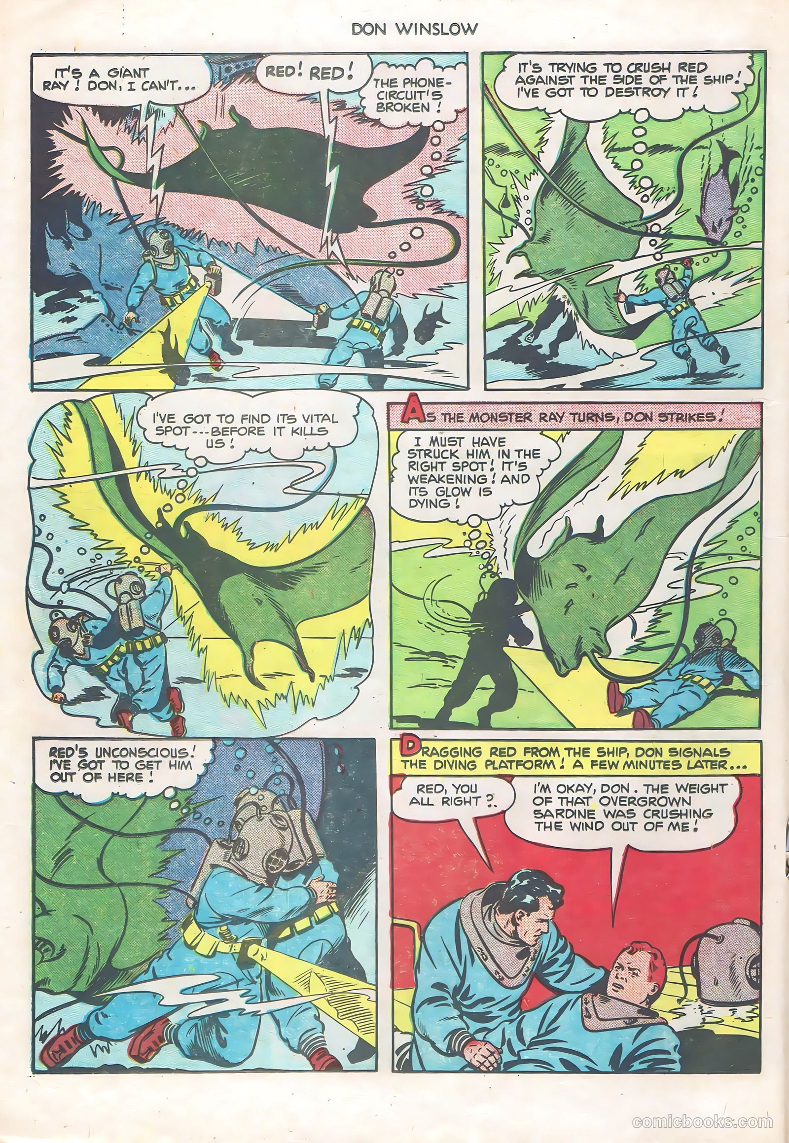 Don Winslow of the Navy #69 (1951) — page 18 of 36