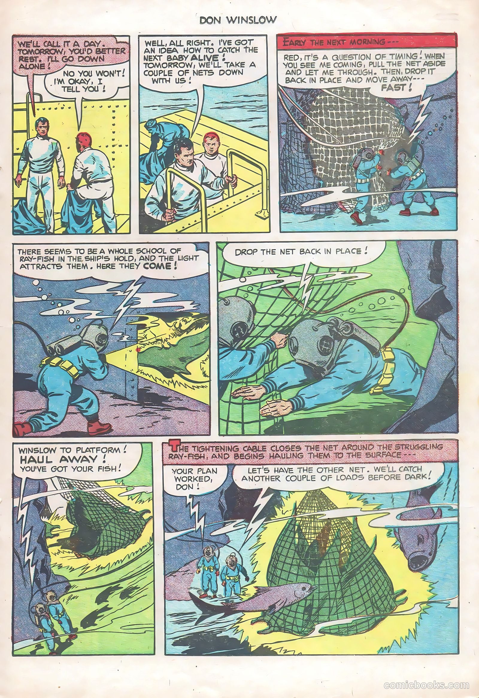 Don Winslow of the Navy #69 (1951) — page 19 of 36