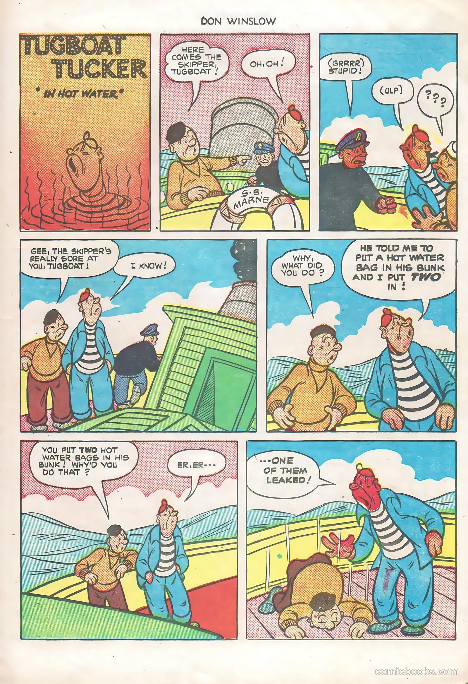 Don Winslow of the Navy #69 (1951) — page 21 of 36