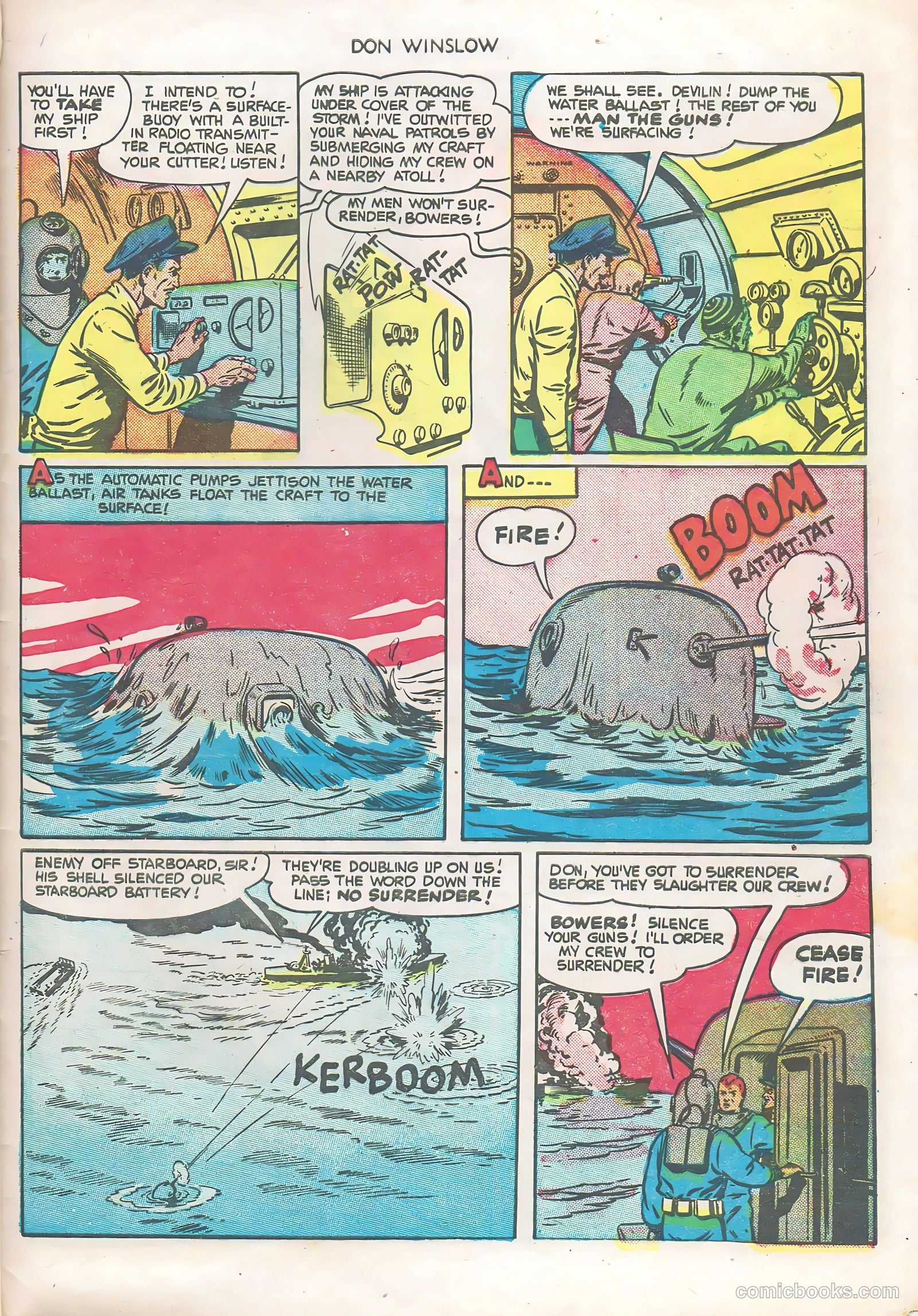 Don Winslow of the Navy #69 (1951) — page 29 of 36