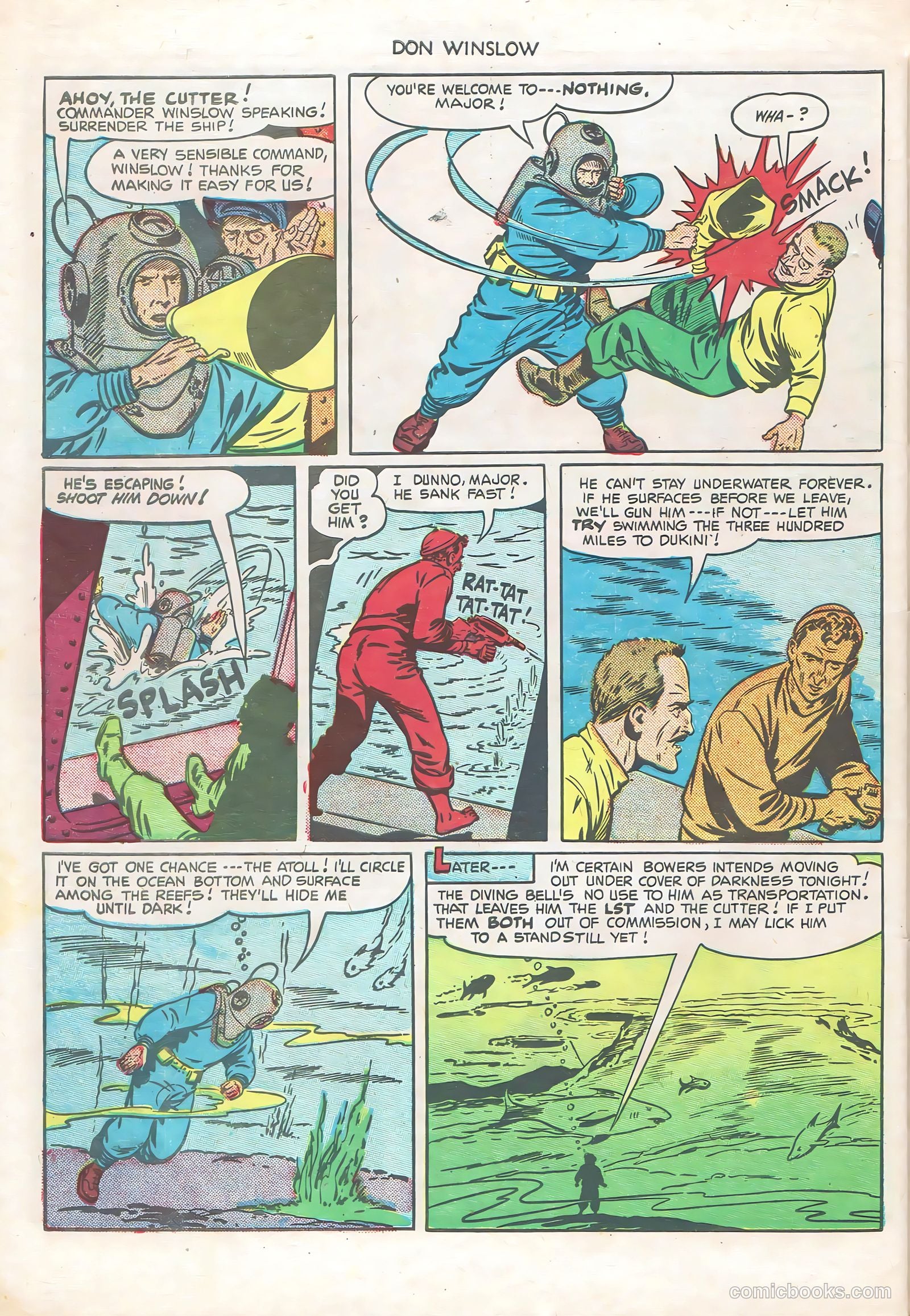 Don Winslow of the Navy #69 (1951) — page 30 of 36