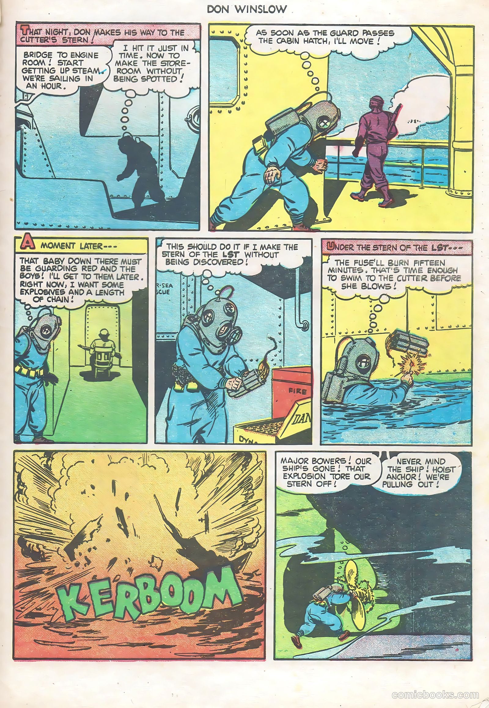 Don Winslow of the Navy #69 (1951) — page 31 of 36