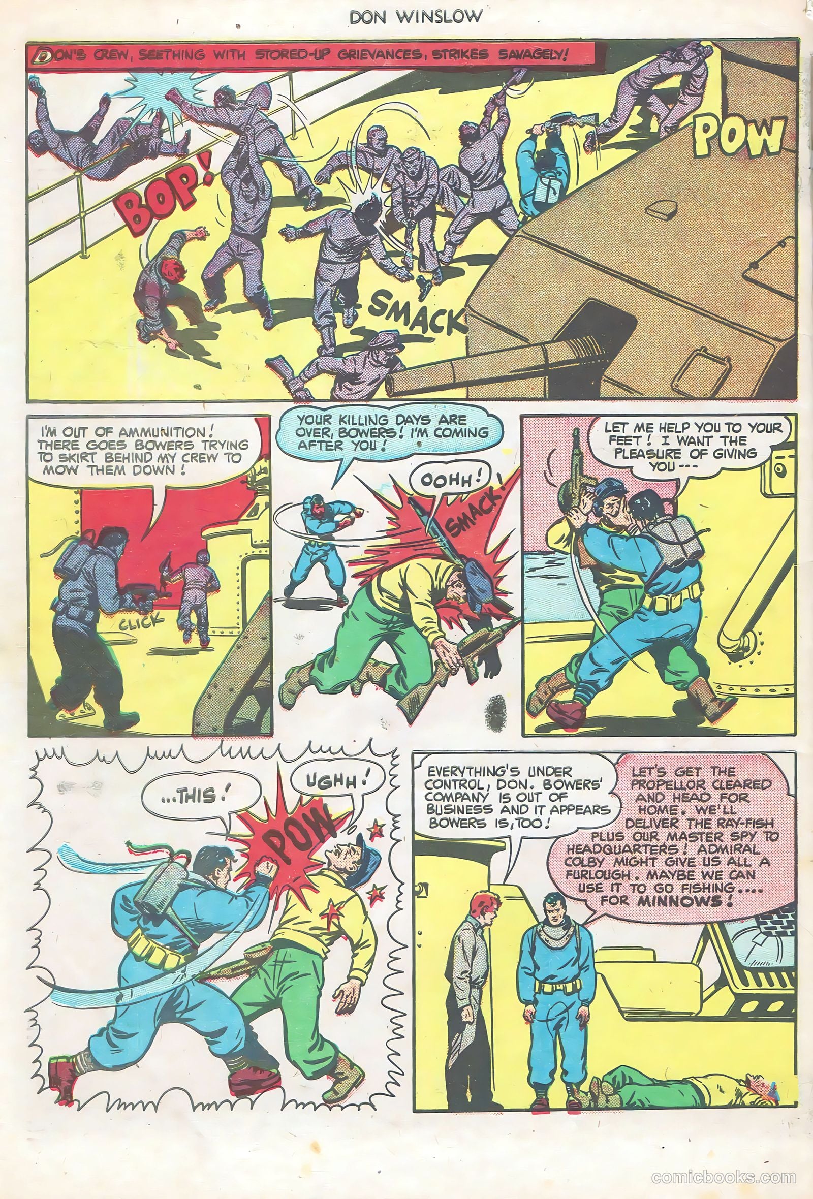 Don Winslow of the Navy #69 (1951) — page 34 of 36
