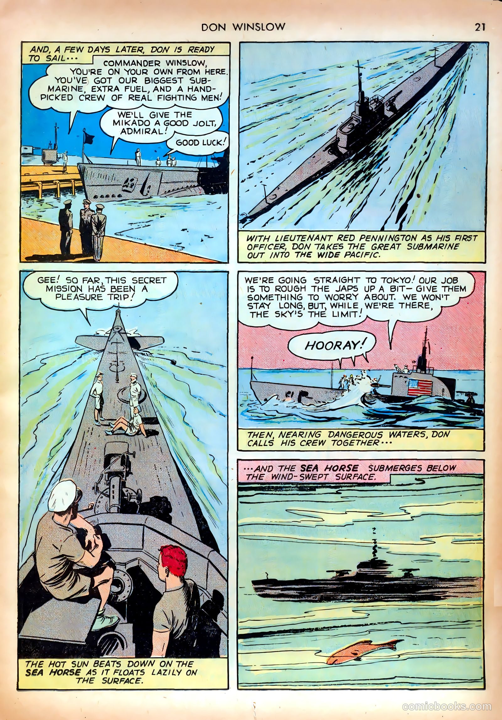 Don Winslow of the Navy #7 (1943) — page 21 of 68