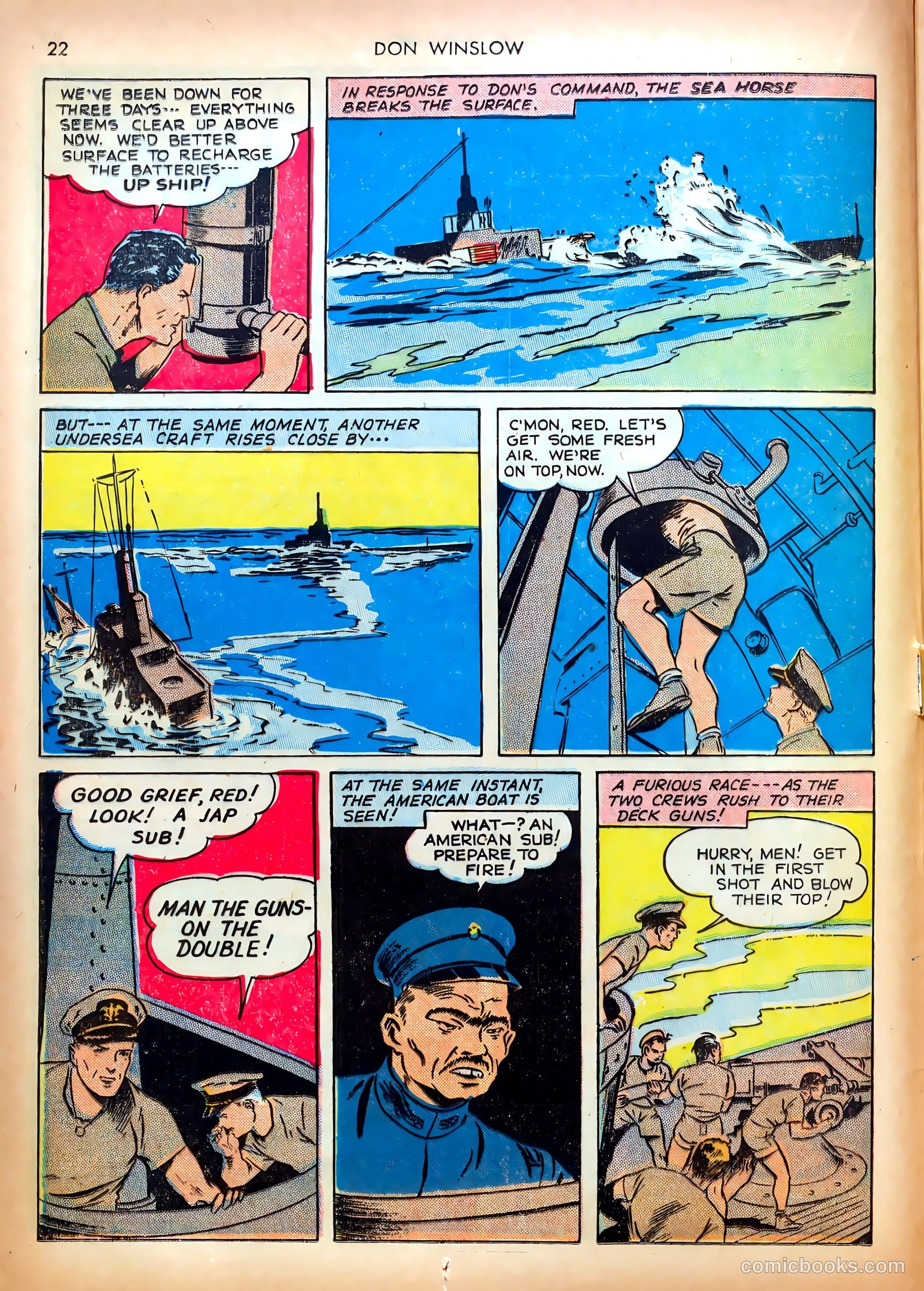 Don Winslow of the Navy #7 (1943) — page 22 of 68