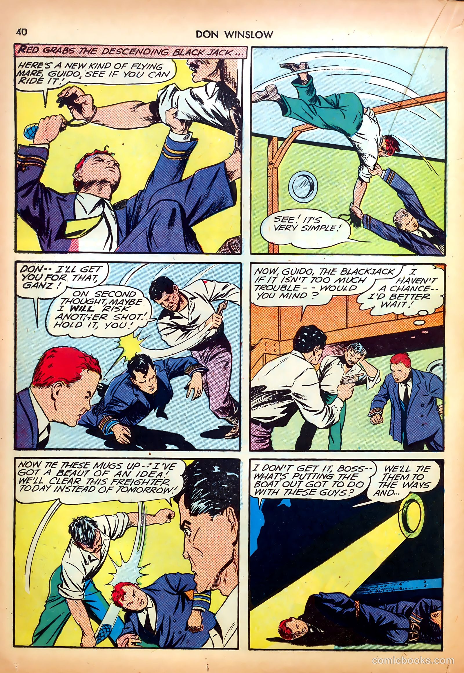 Don Winslow of the Navy #7 (1943) — page 40 of 68