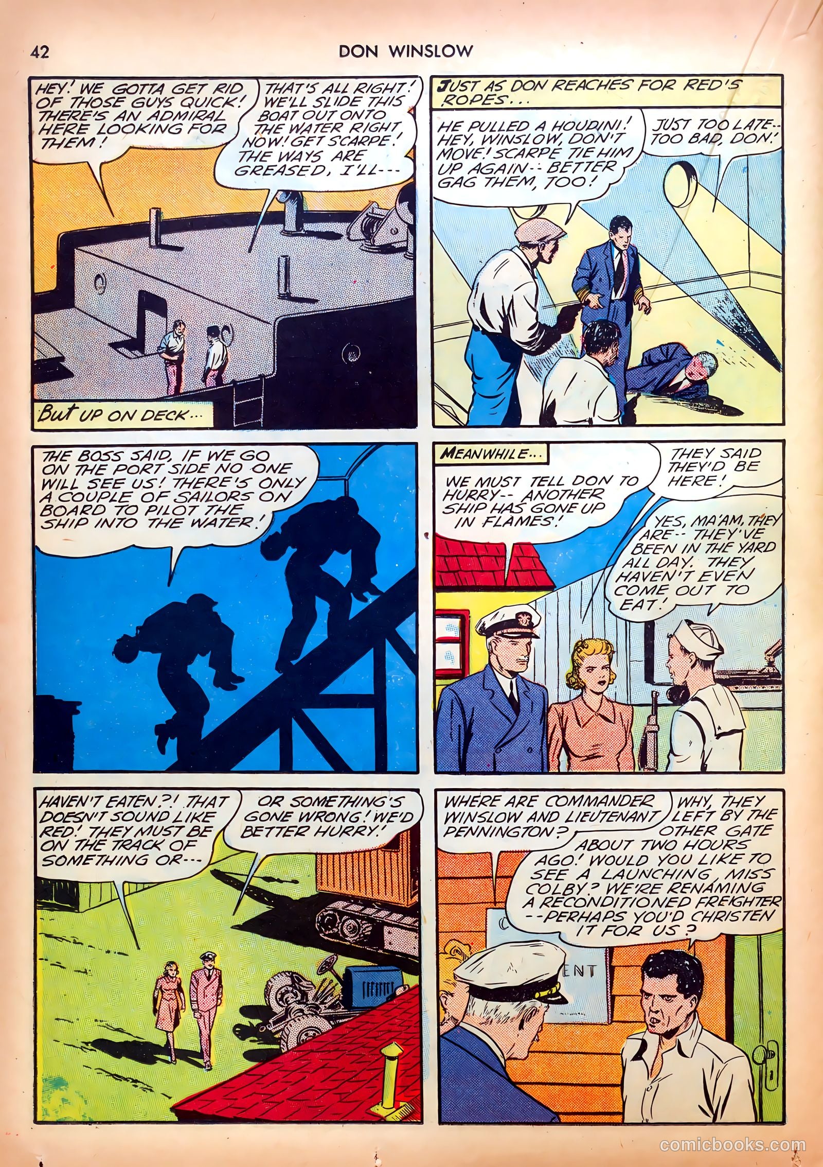Don Winslow of the Navy #7 (1943) — page 42 of 68