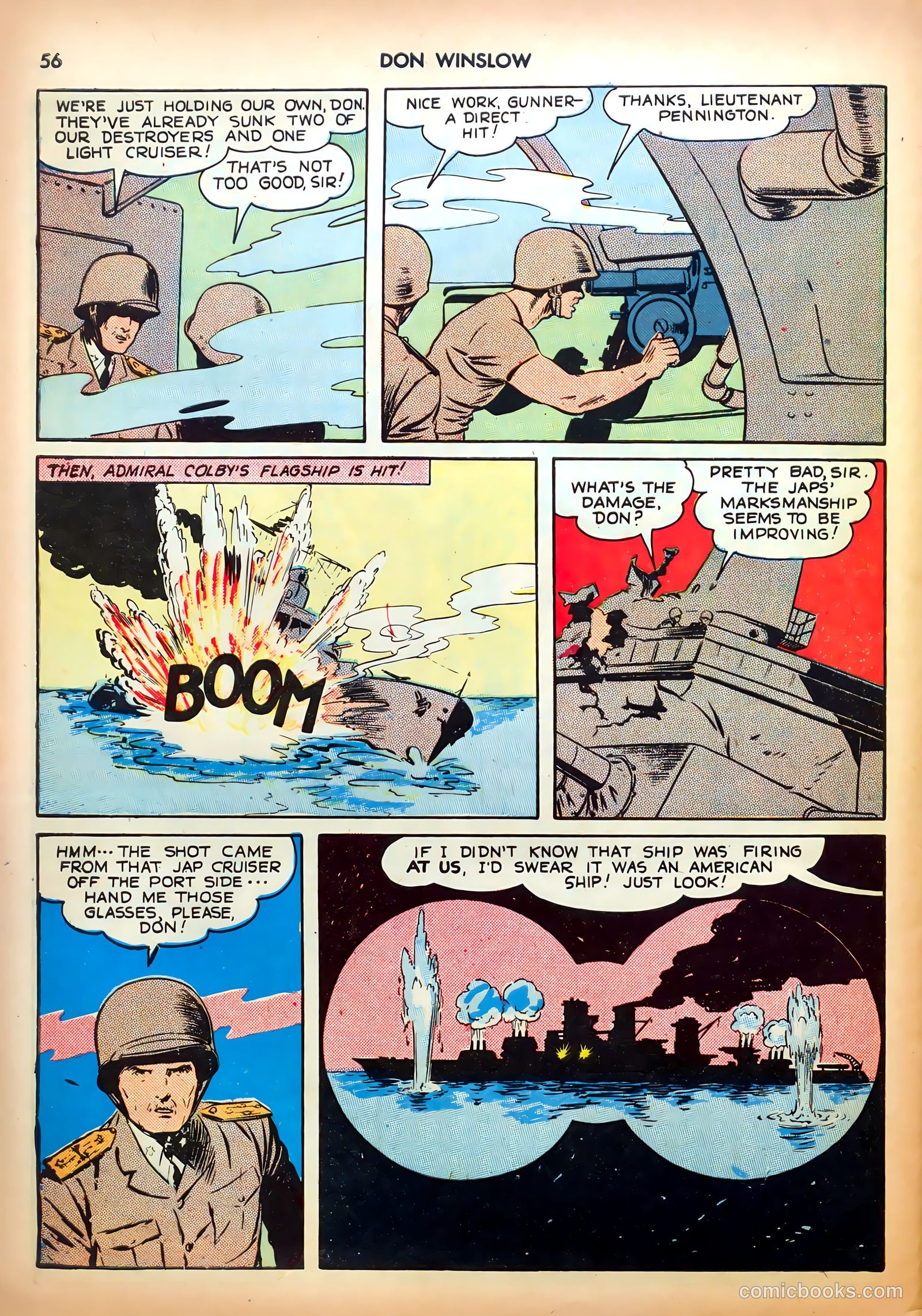 Don Winslow of the Navy #7 (1943) — page 56 of 68