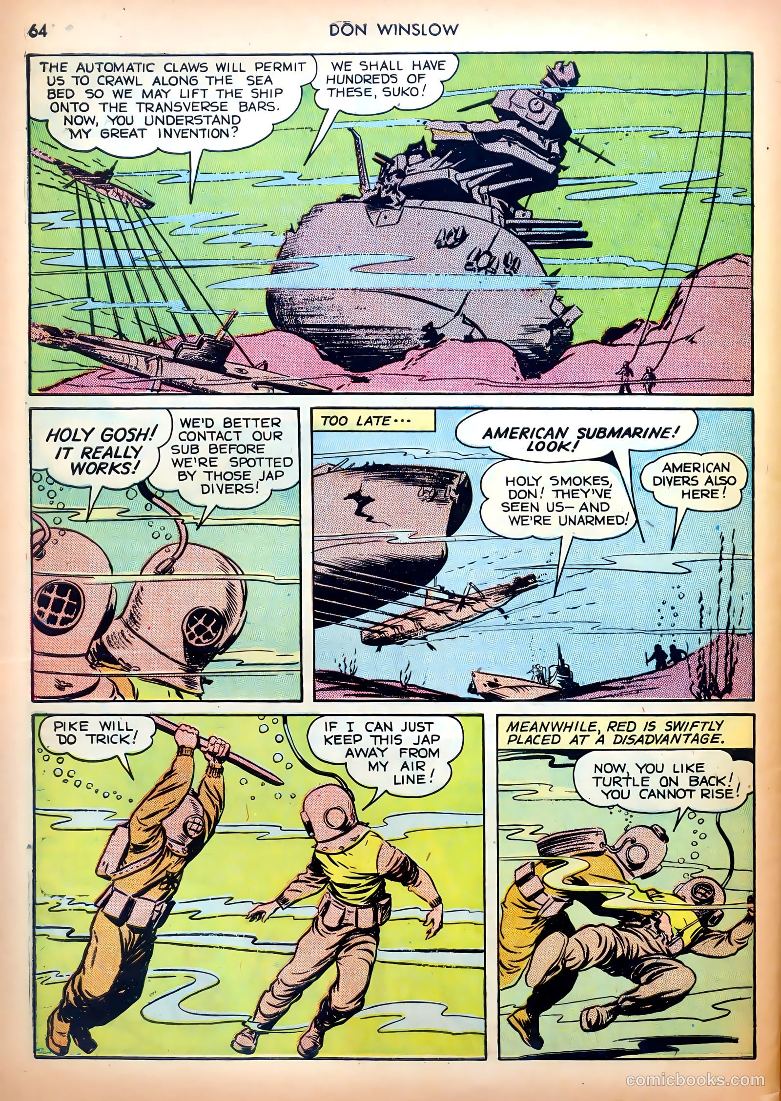 Don Winslow of the Navy #7 (1943) — page 64 of 68