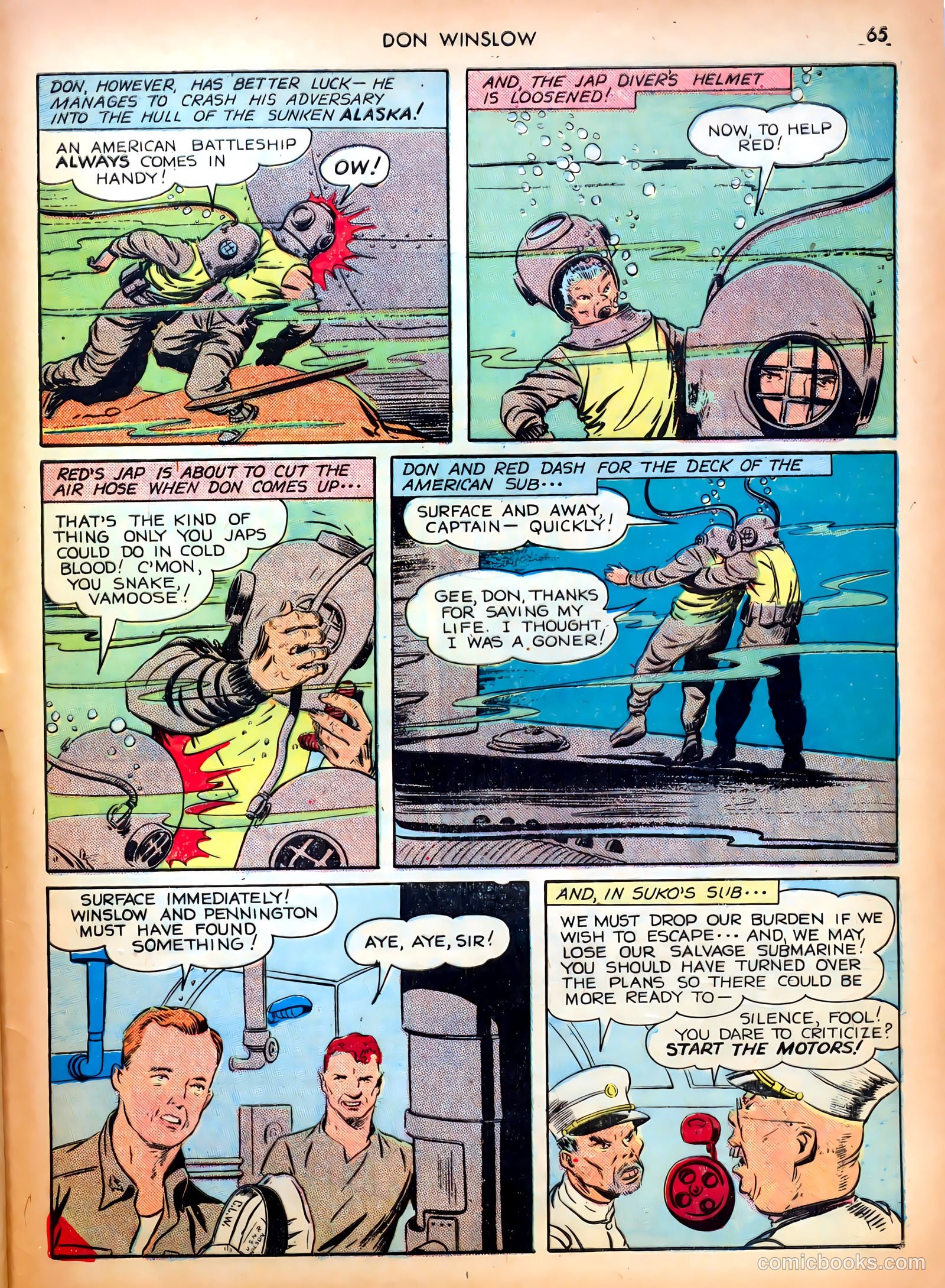 Don Winslow of the Navy #7 (1943) — page 65 of 68