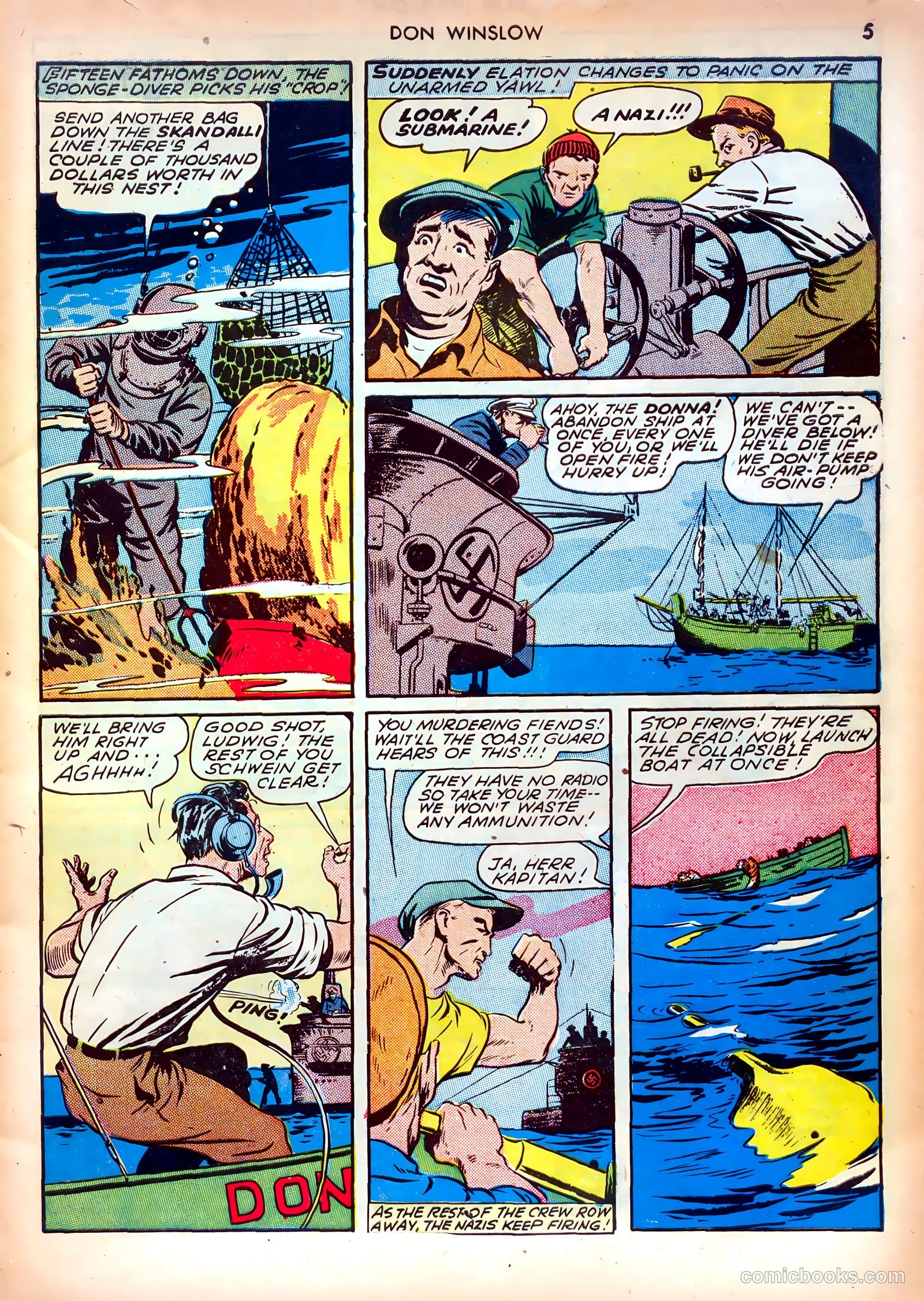 Don Winslow of the Navy #8 (1943) — page 5 of 68