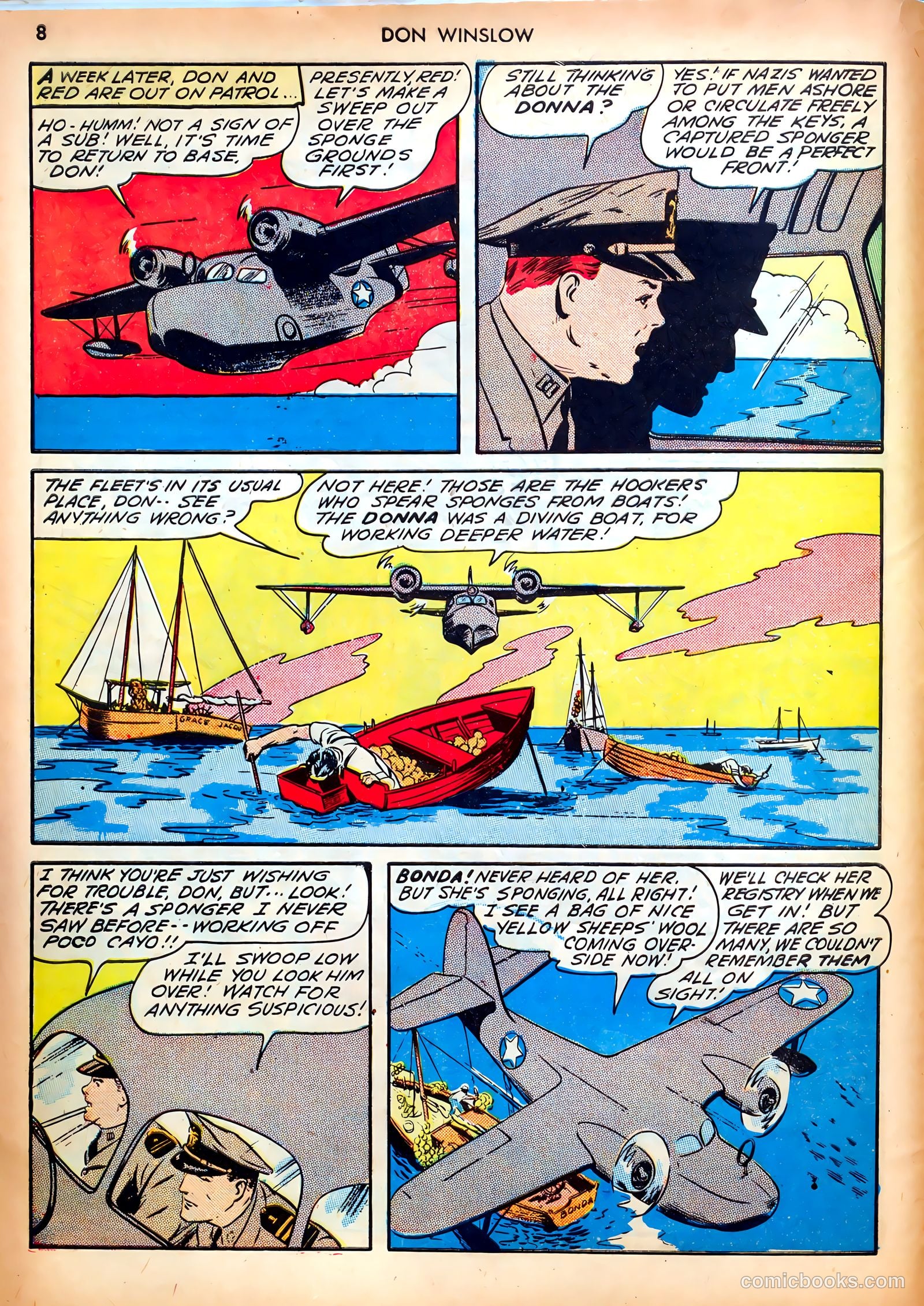 Don Winslow of the Navy #8 (1943) — page 8 of 68