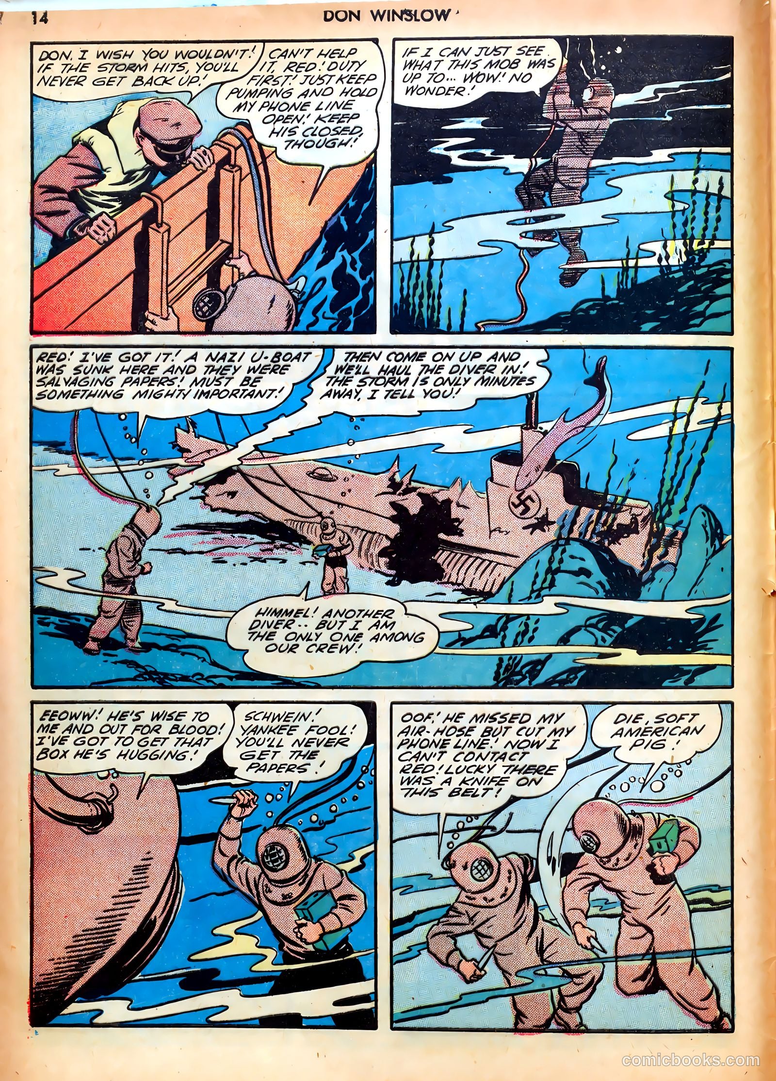 Don Winslow of the Navy #8 (1943) — page 14 of 68