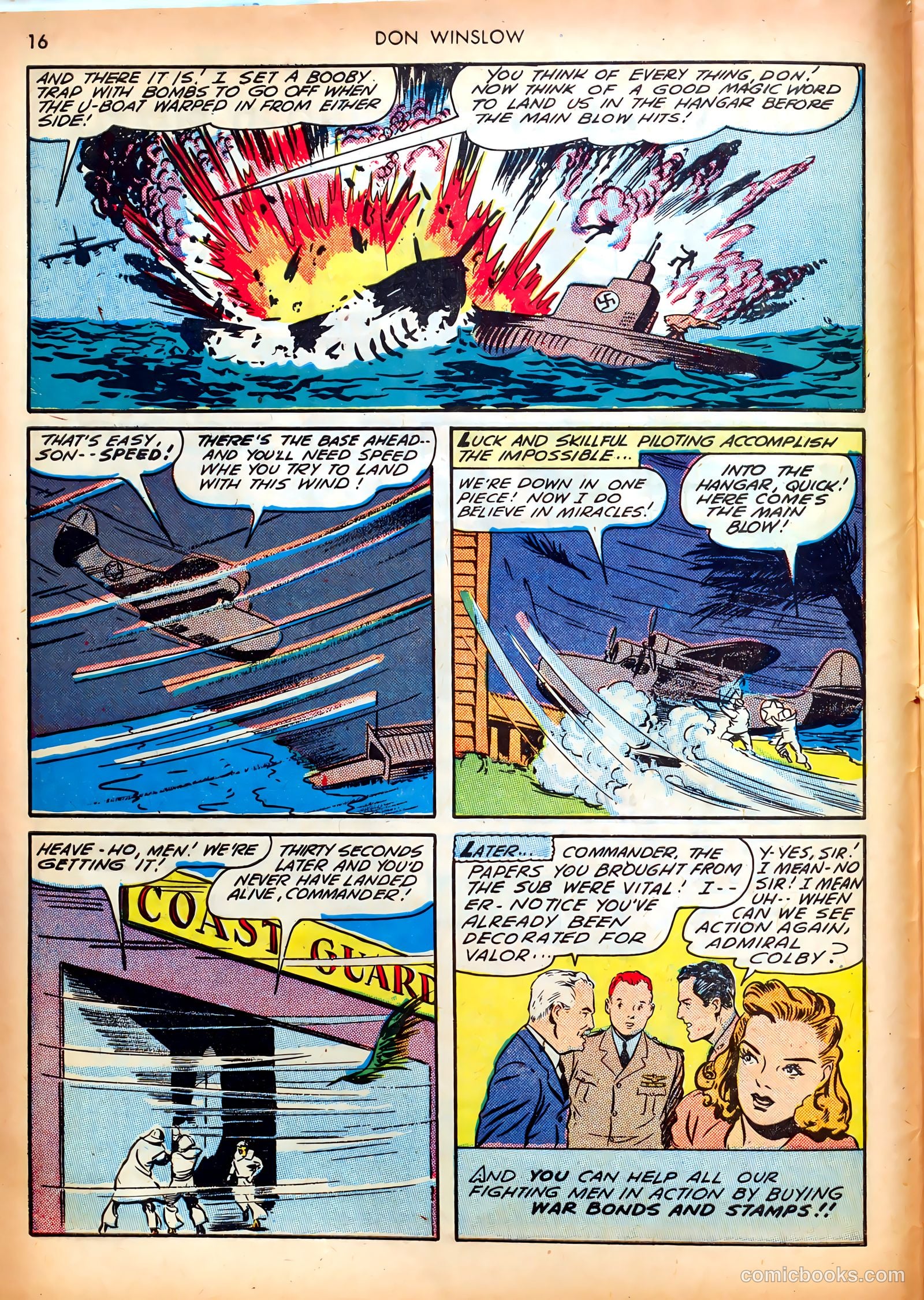 Don Winslow of the Navy #8 (1943) — page 16 of 68