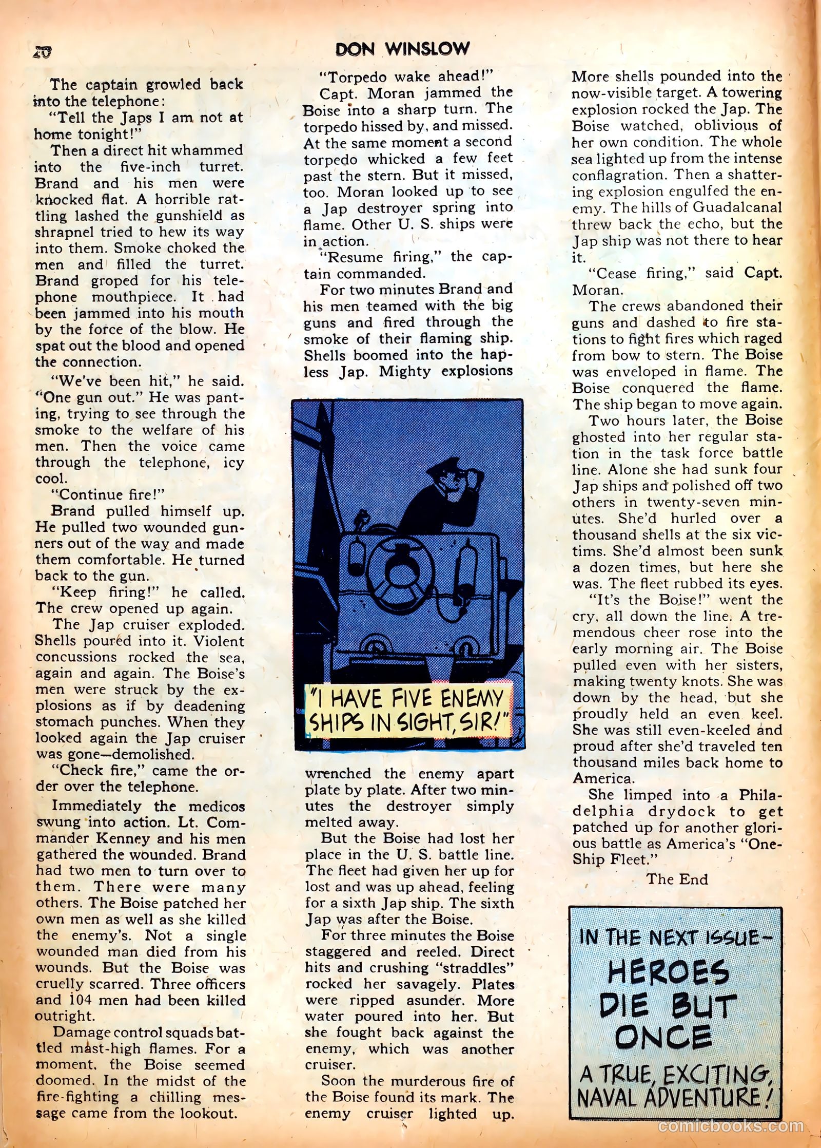 Don Winslow of the Navy #8 (1943) — page 20 of 68