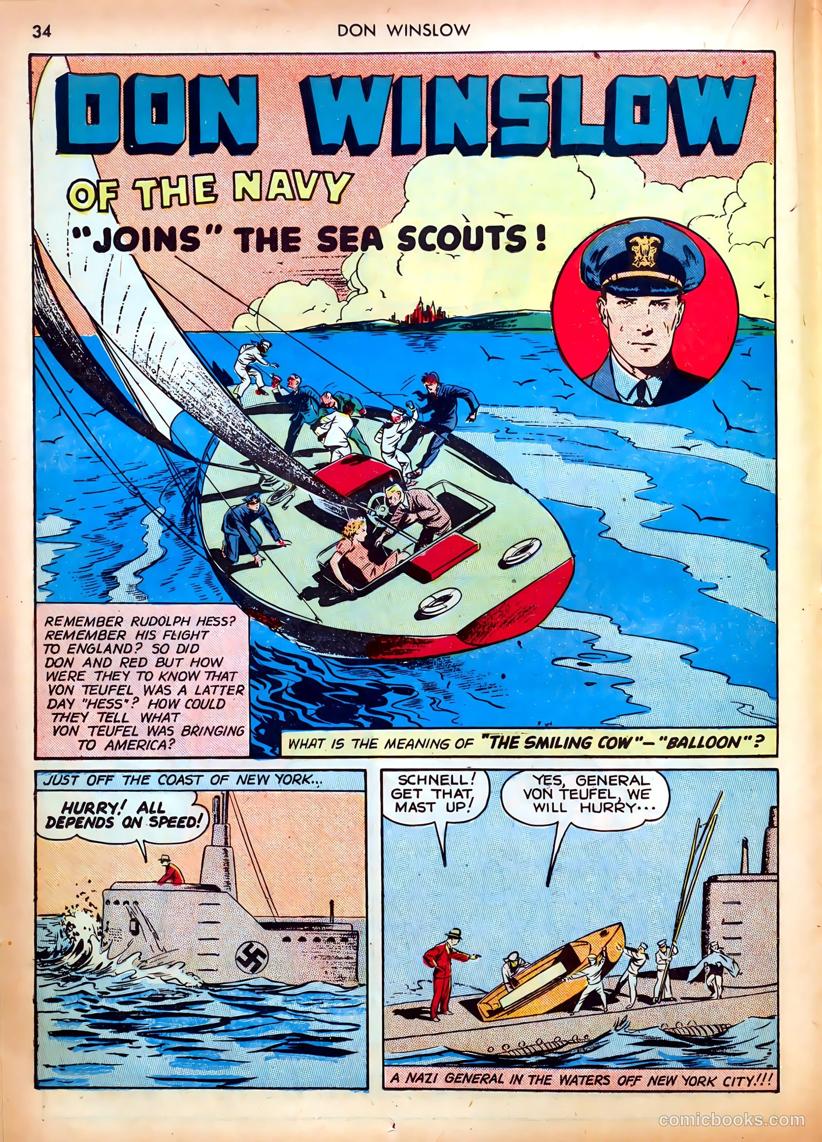Don Winslow of the Navy #8 (1943) — page 34 of 68
