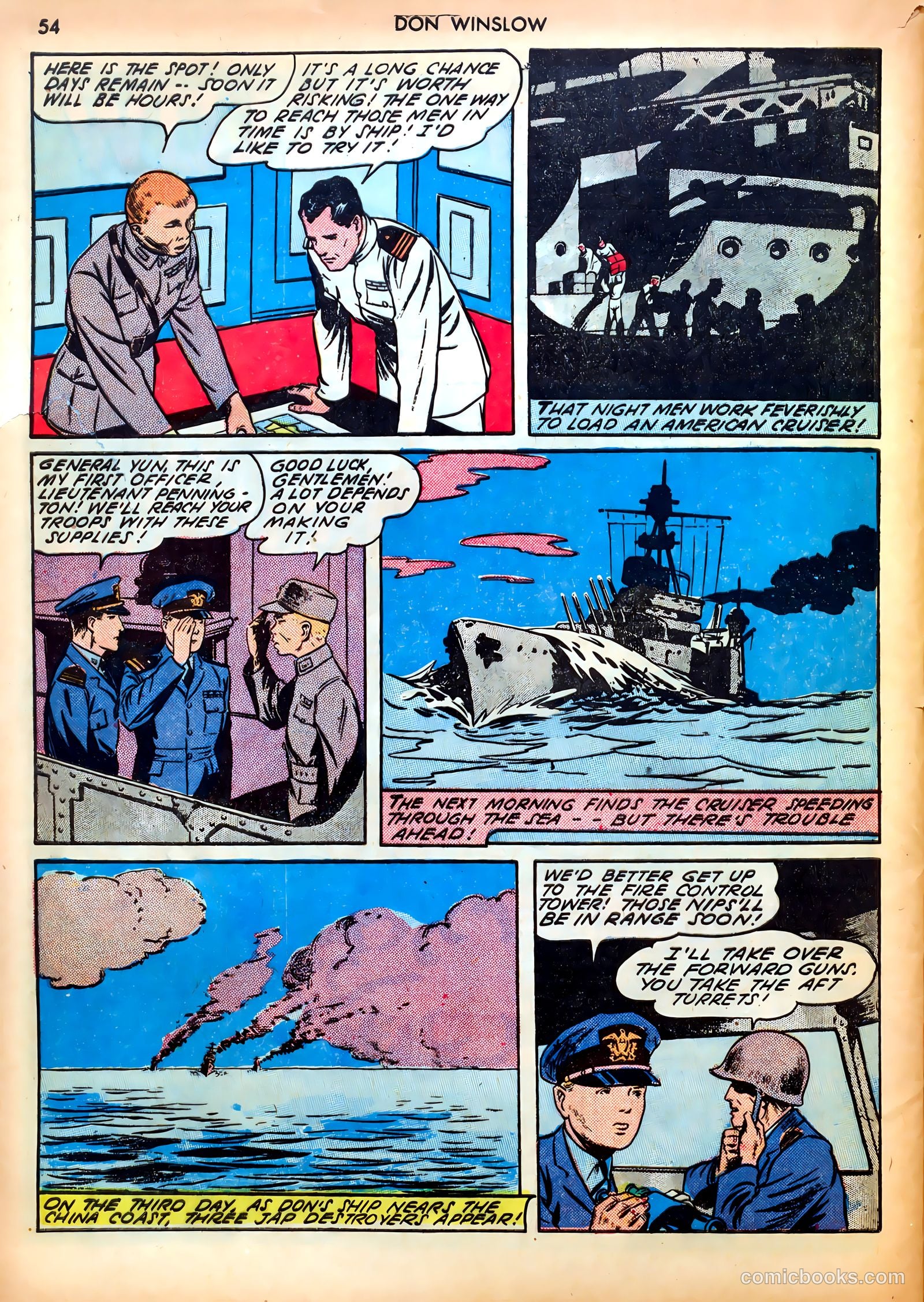 Don Winslow of the Navy #8 (1943) — page 54 of 68