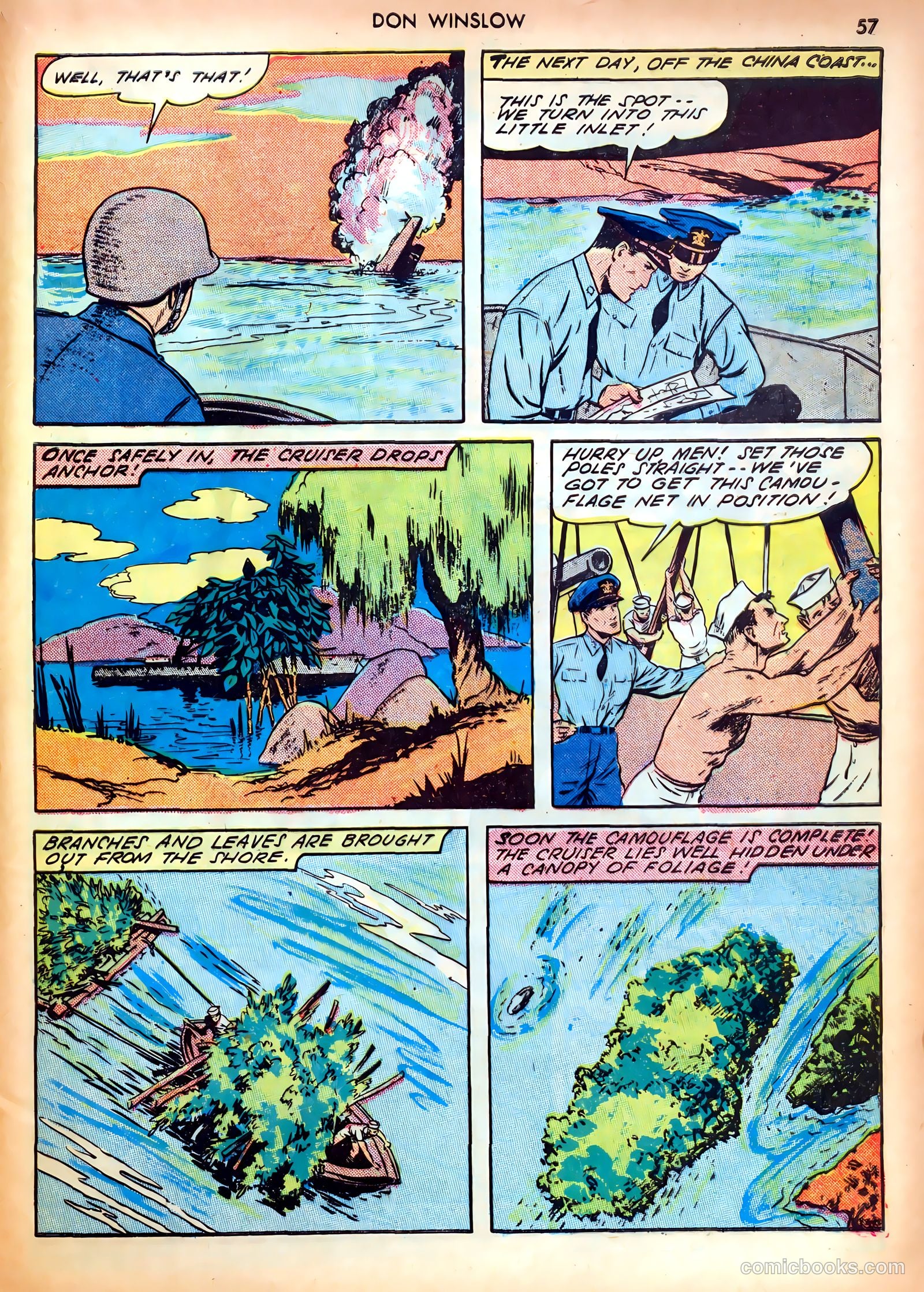 Don Winslow of the Navy #8 (1943) — page 57 of 68