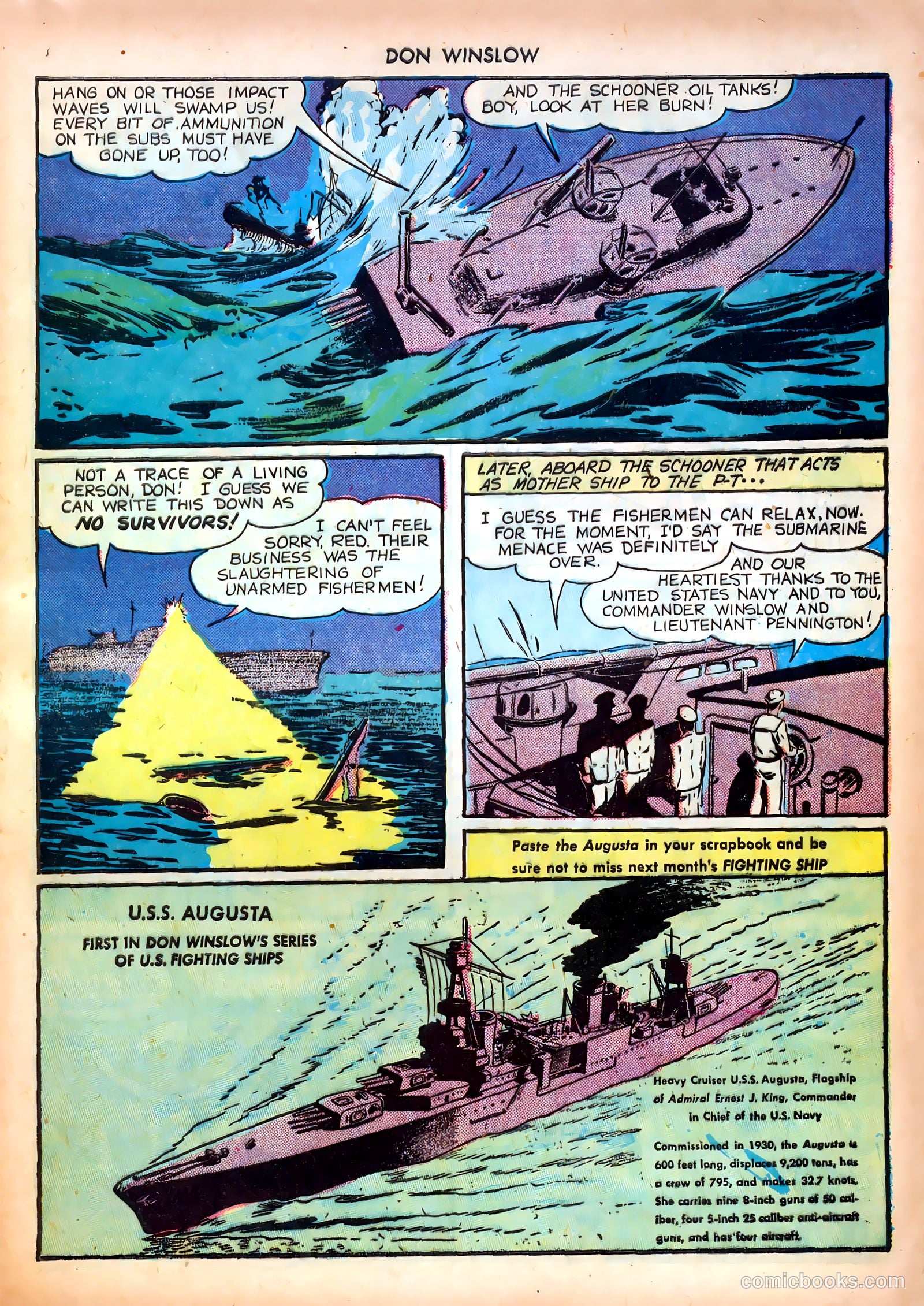 Don Winslow of the Navy #9 (1943) — page 15 of 60