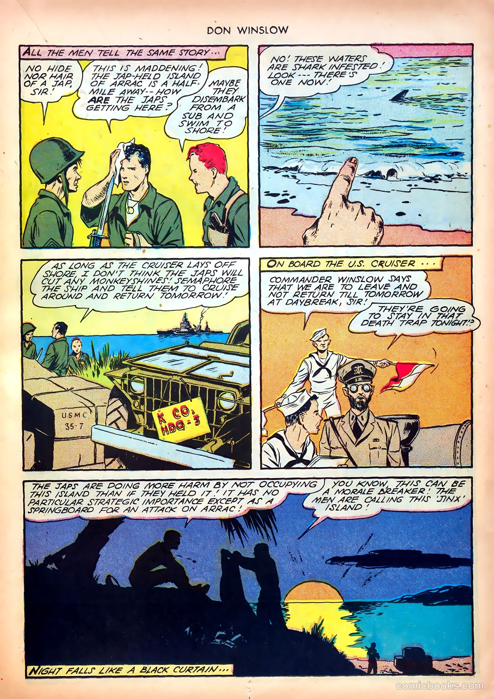 Don Winslow of the Navy #9 (1943) — page 21 of 60