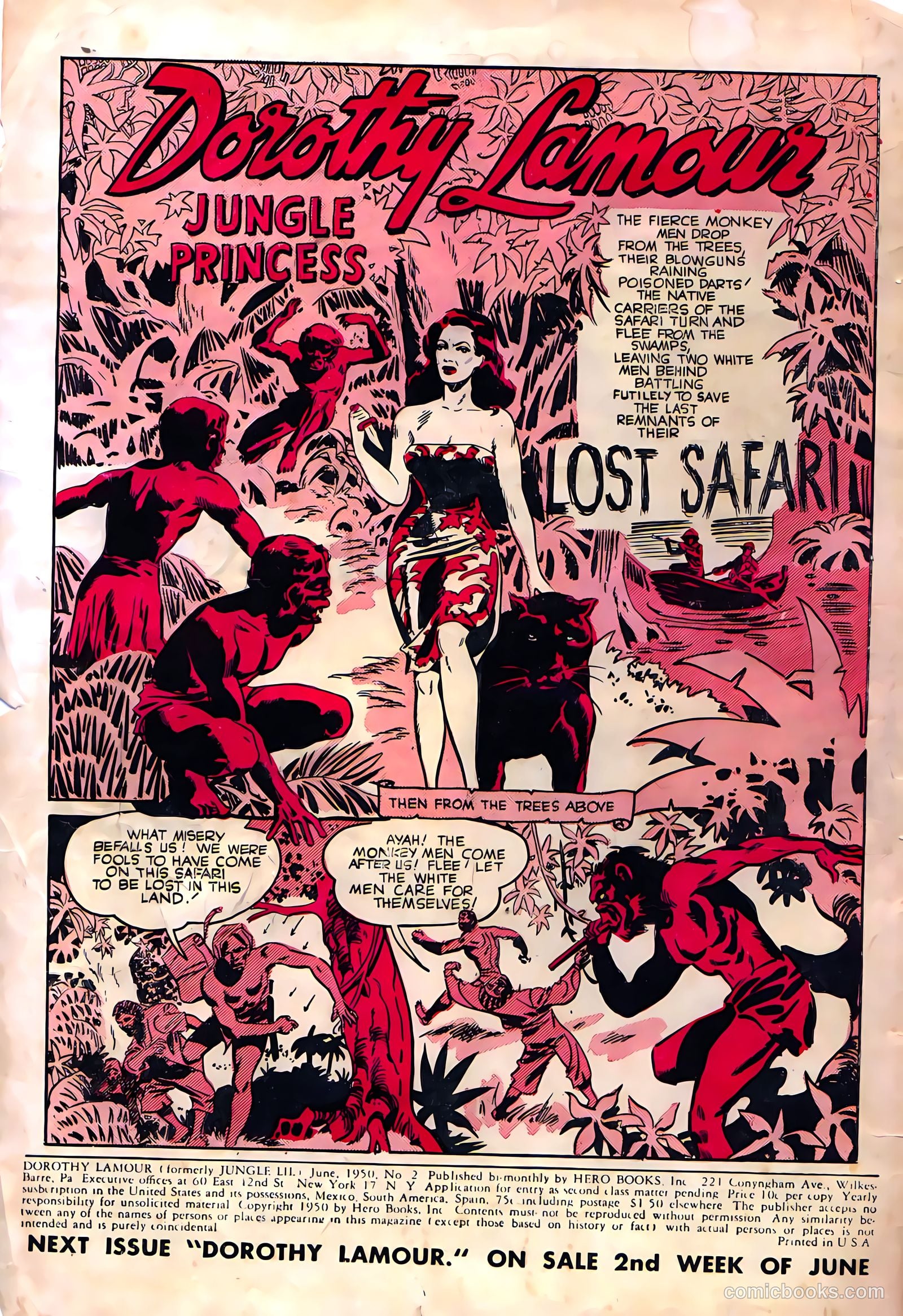 Dorothy Lamour #2 (1950) — page 2 of 36